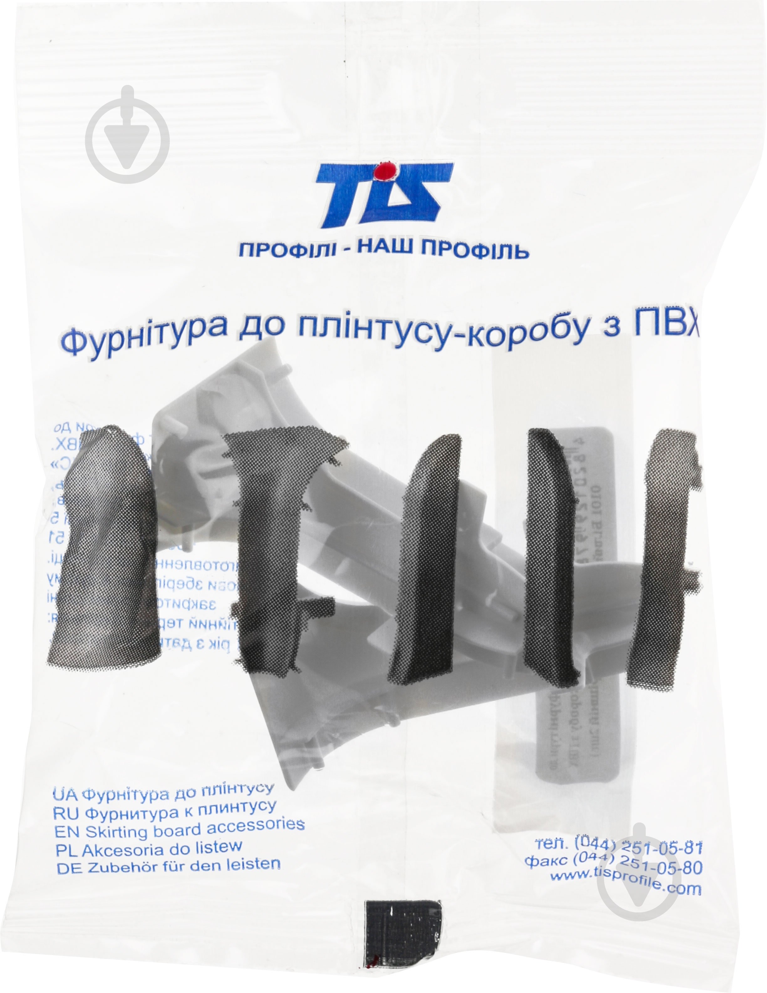 Комплект куточків внутрішніх TIS білий - фото 3