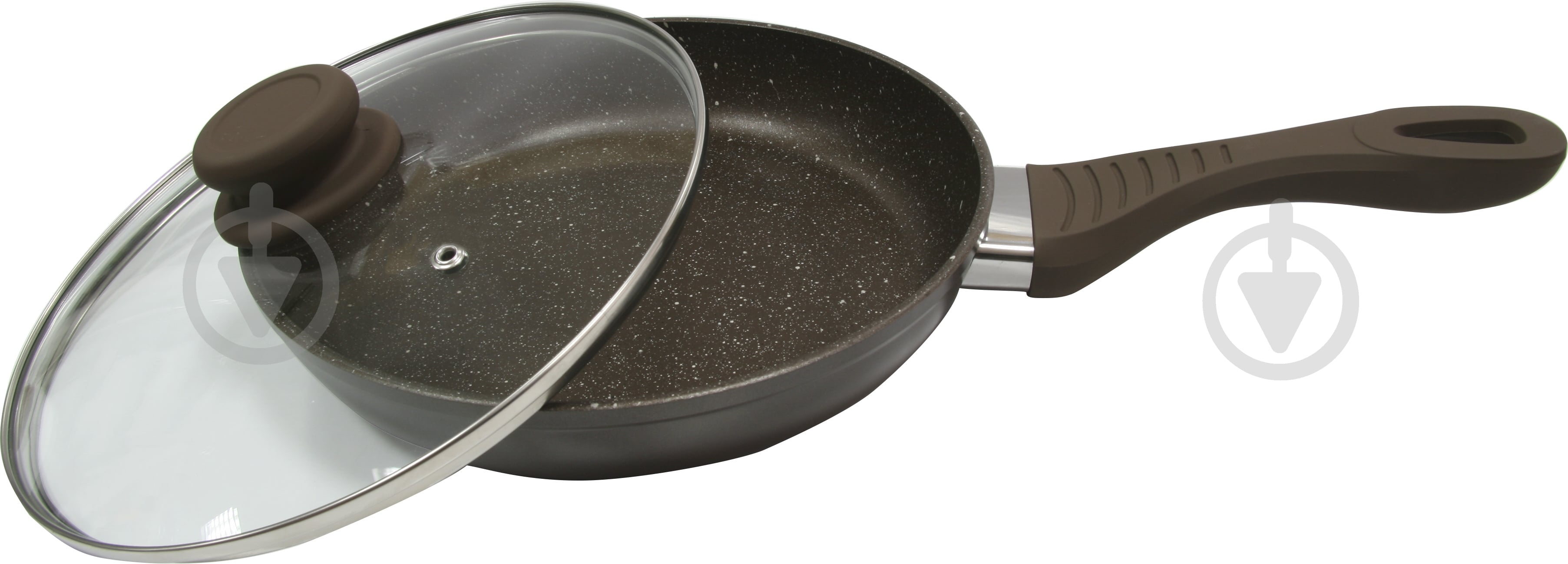 ᐉ Сковорода с крышкой Lessner 24 см Chocolate Line 88364-24