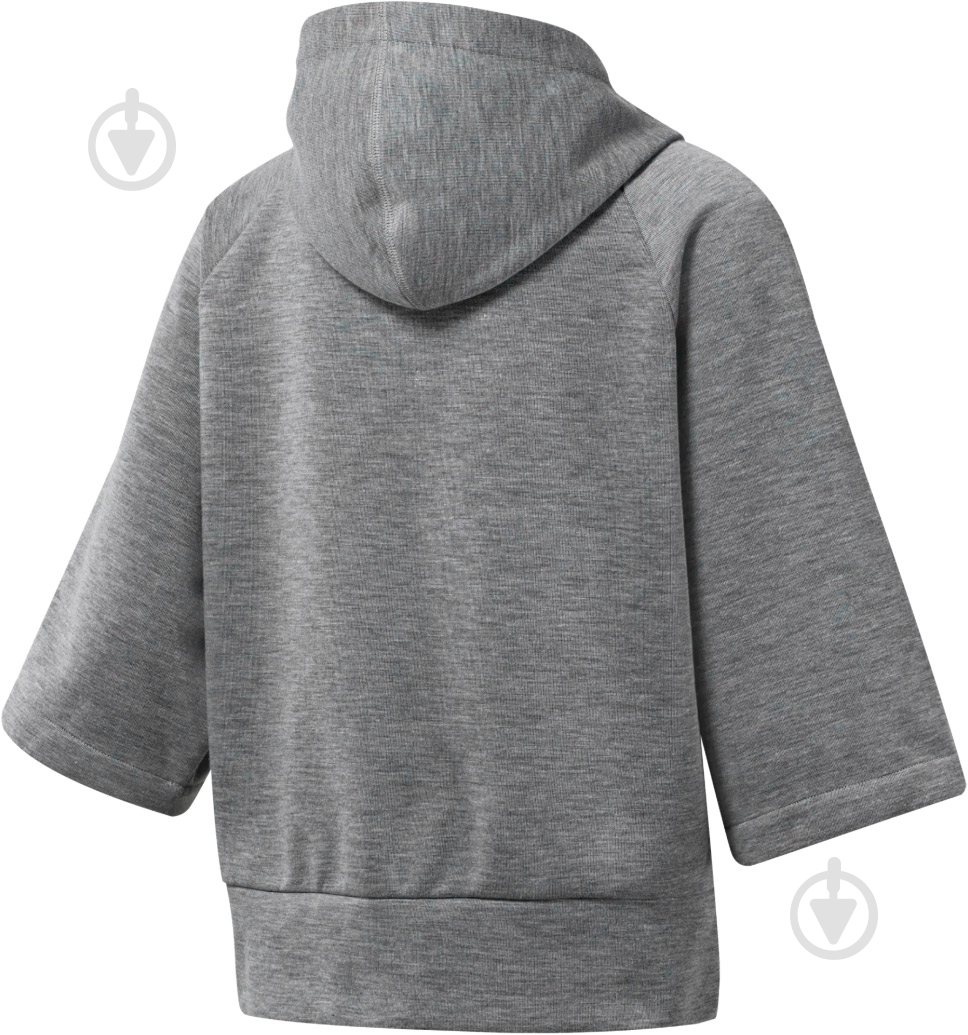 Джемпер Reebok TS SS FULLZIP DU4038 р. L серый - фото 2