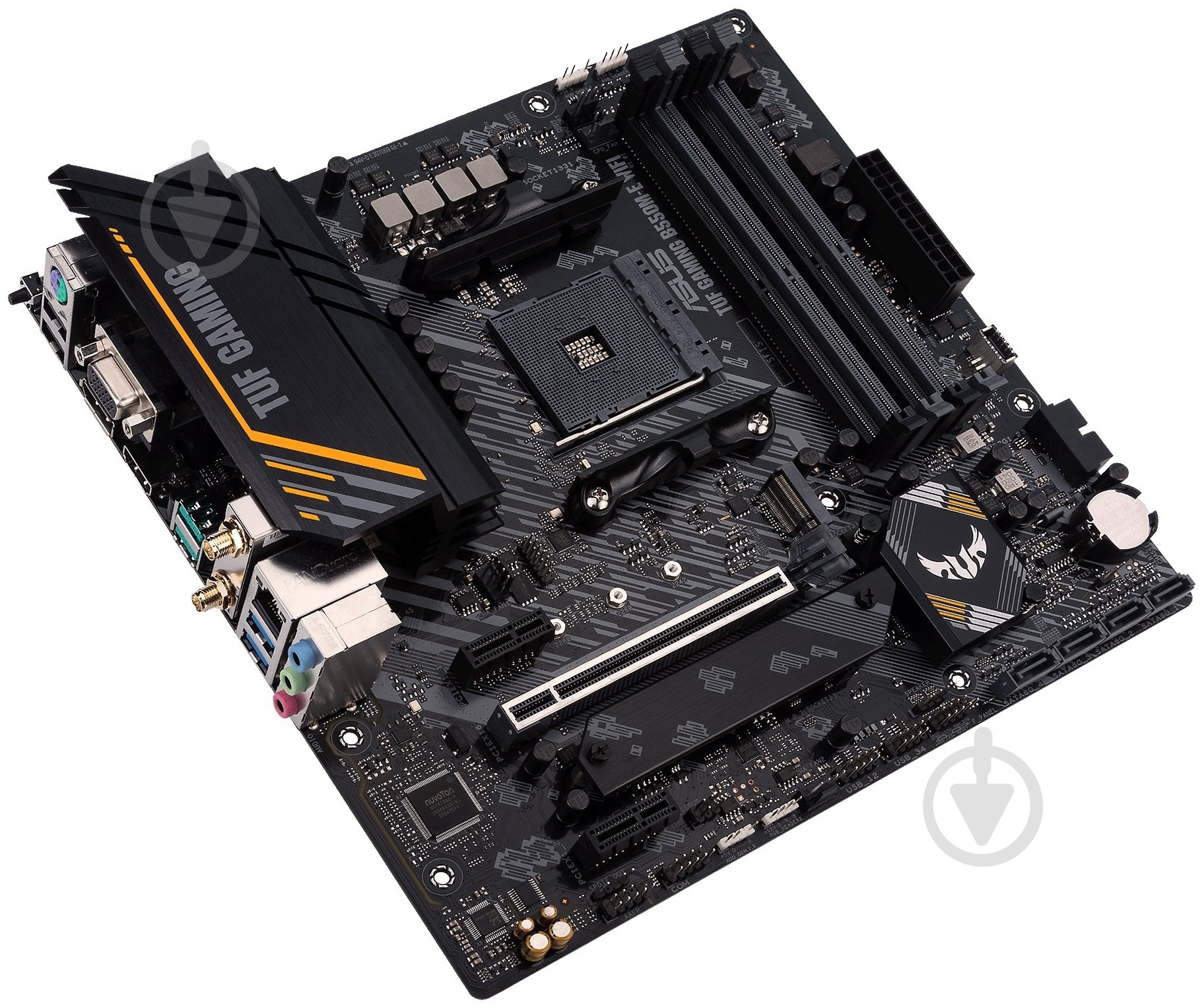 Материнська плата Asus 90MB17T0-M0EAY0 (Socket AM4, AMD B550, micro ATX) - фото 4 Материнська плата Asus 90MB17T0-M0EAY0 (Socket AM4, AMD B550, micro ATX) - фото 4