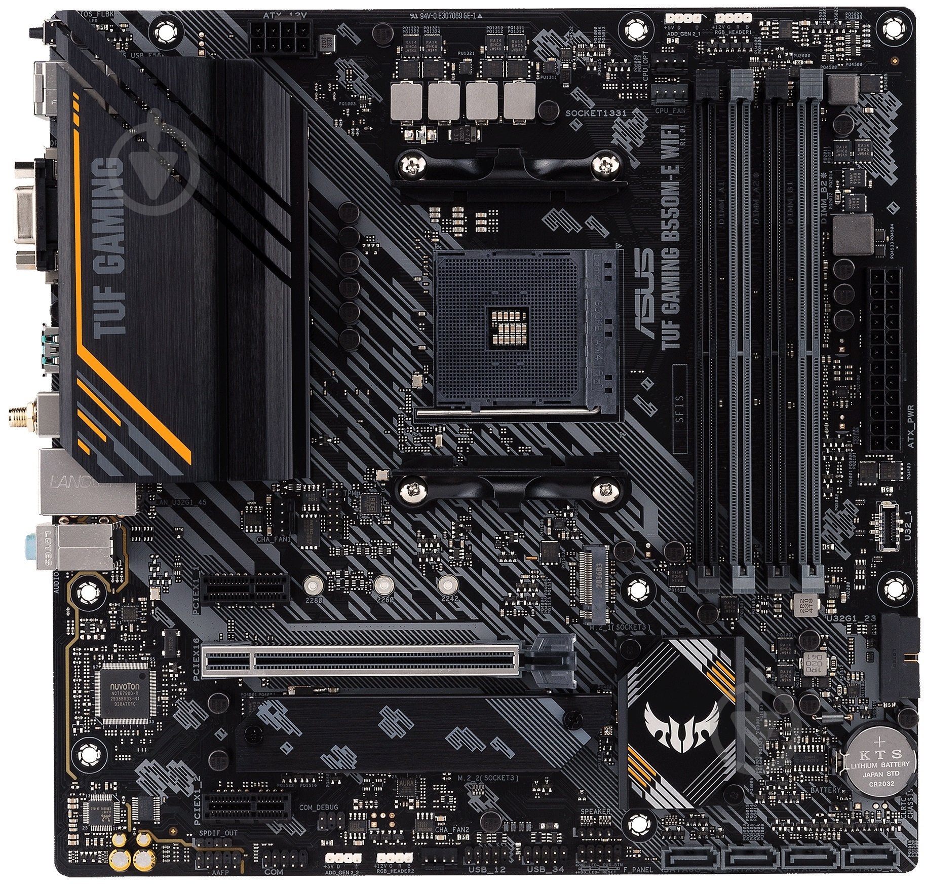 Материнська плата Asus 90MB17T0-M0EAY0 (Socket AM4, AMD B550, micro ATX) - фото 1 Материнська плата Asus 90MB17T0-M0EAY0 (Socket AM4, AMD B550, micro ATX) - фото 1