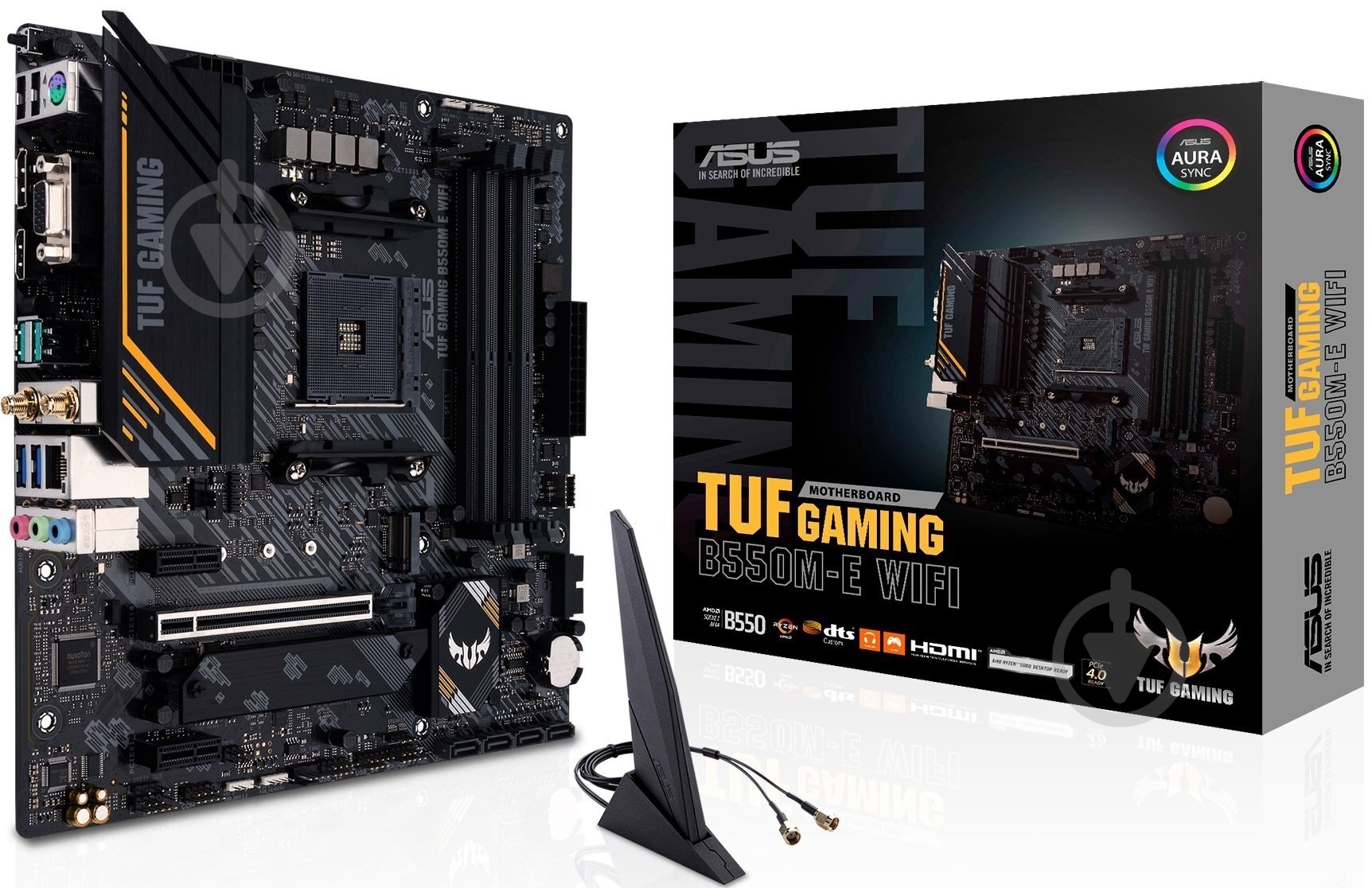 Материнська плата Asus 90MB17T0-M0EAY0 (Socket AM4, AMD B550, micro ATX) - фото 7 Материнська плата Asus 90MB17T0-M0EAY0 (Socket AM4, AMD B550, micro ATX) - фото 7