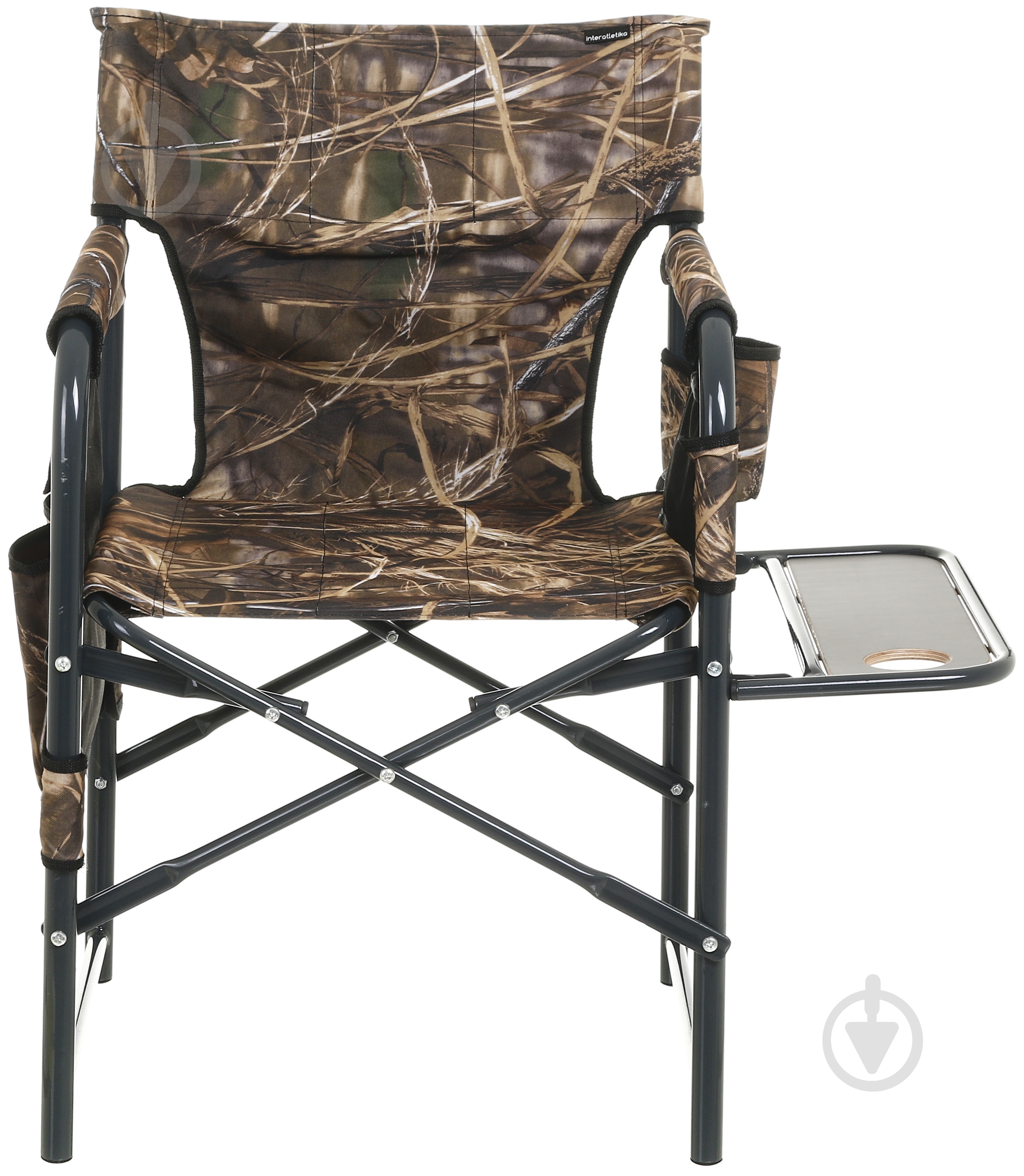 Стул раскладной InterAtletika туристический "Отдых", с подставкой под стакан, СЗ353.3 (130 кг) - фото 2
