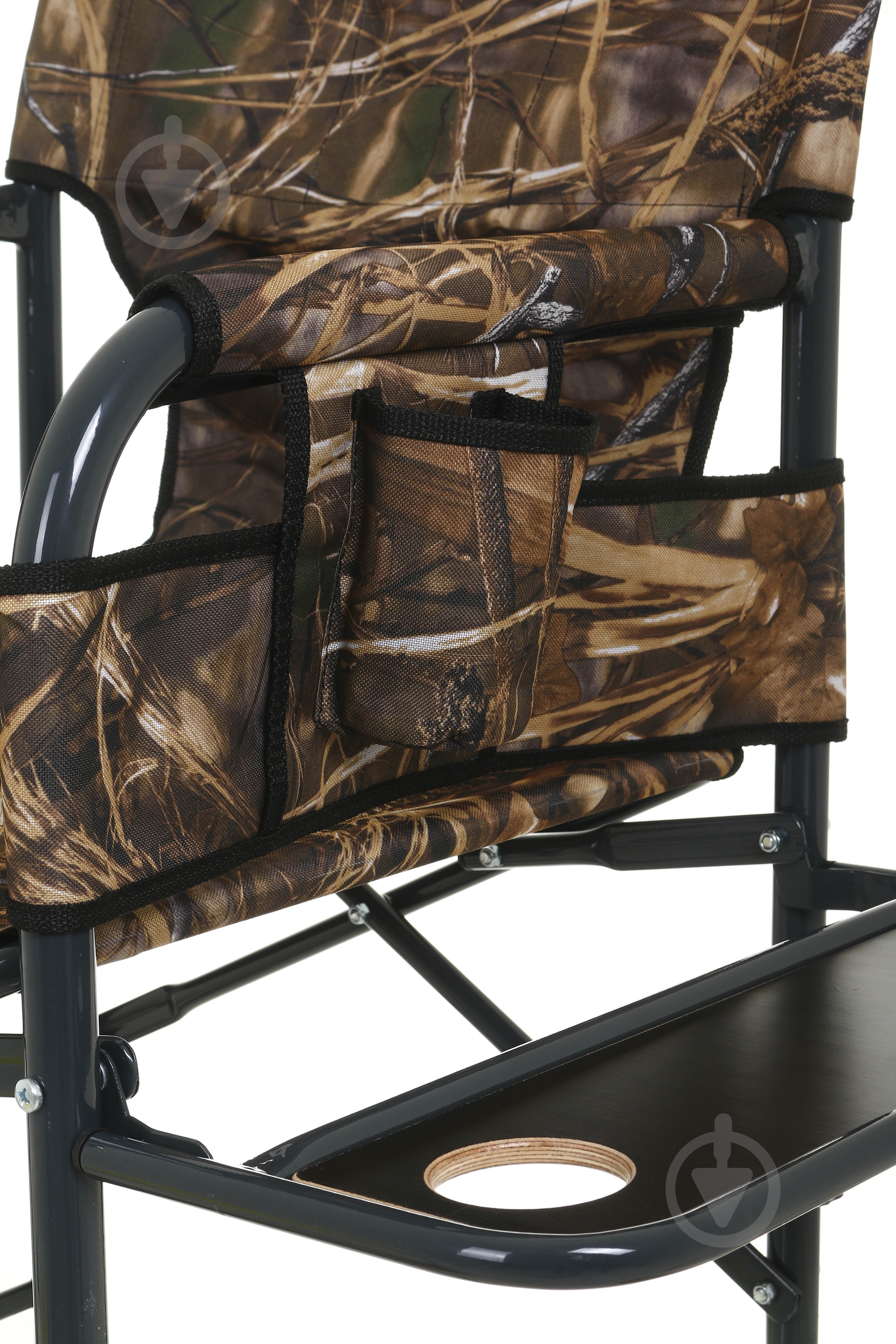 Стул раскладной InterAtletika туристический "Отдых", с подставкой под стакан, СЗ353.3 (130 кг) - фото 5