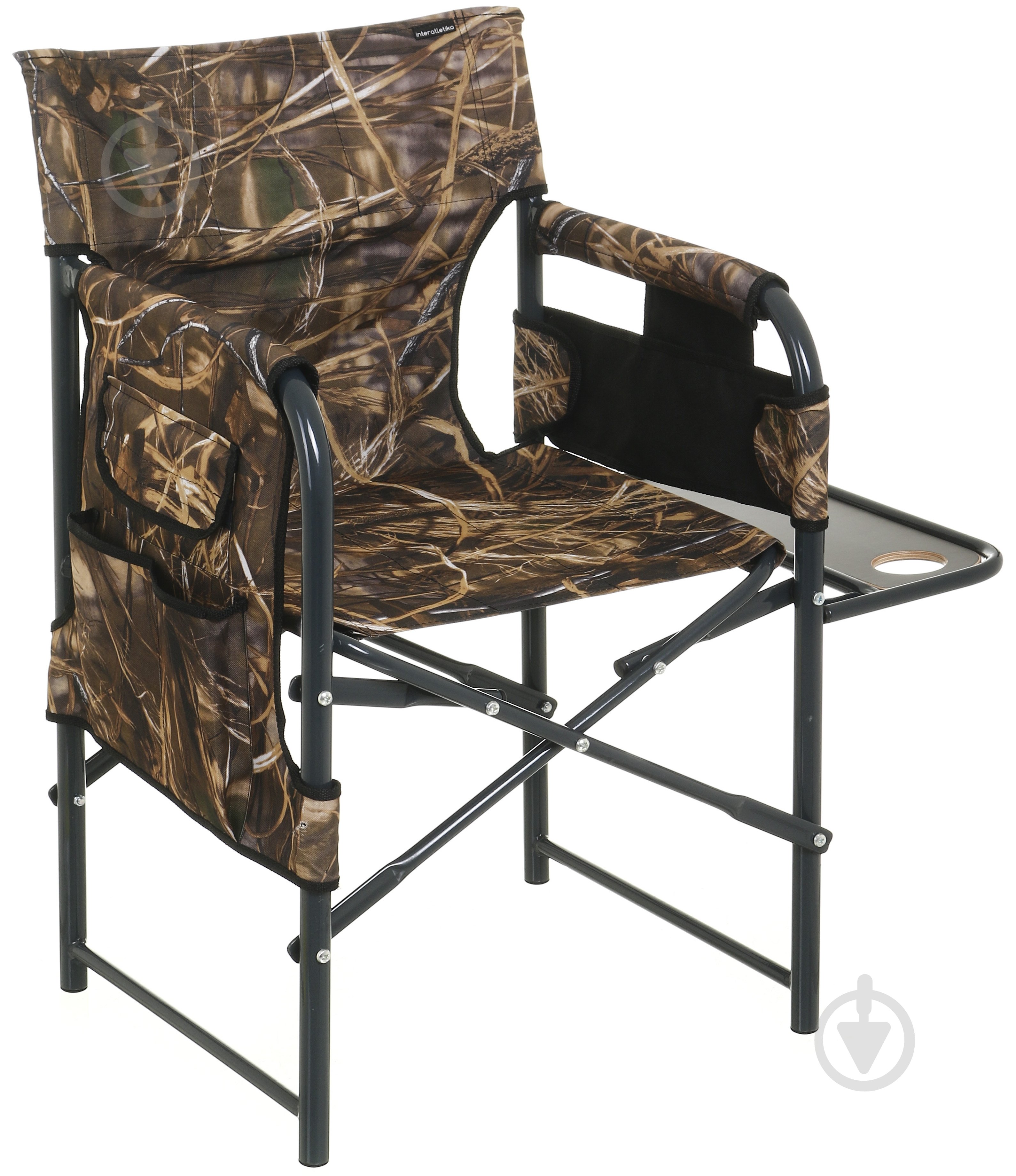 Стул раскладной InterAtletika туристический "Отдых", с подставкой под стакан, СЗ353.3 (130 кг) - фото 3