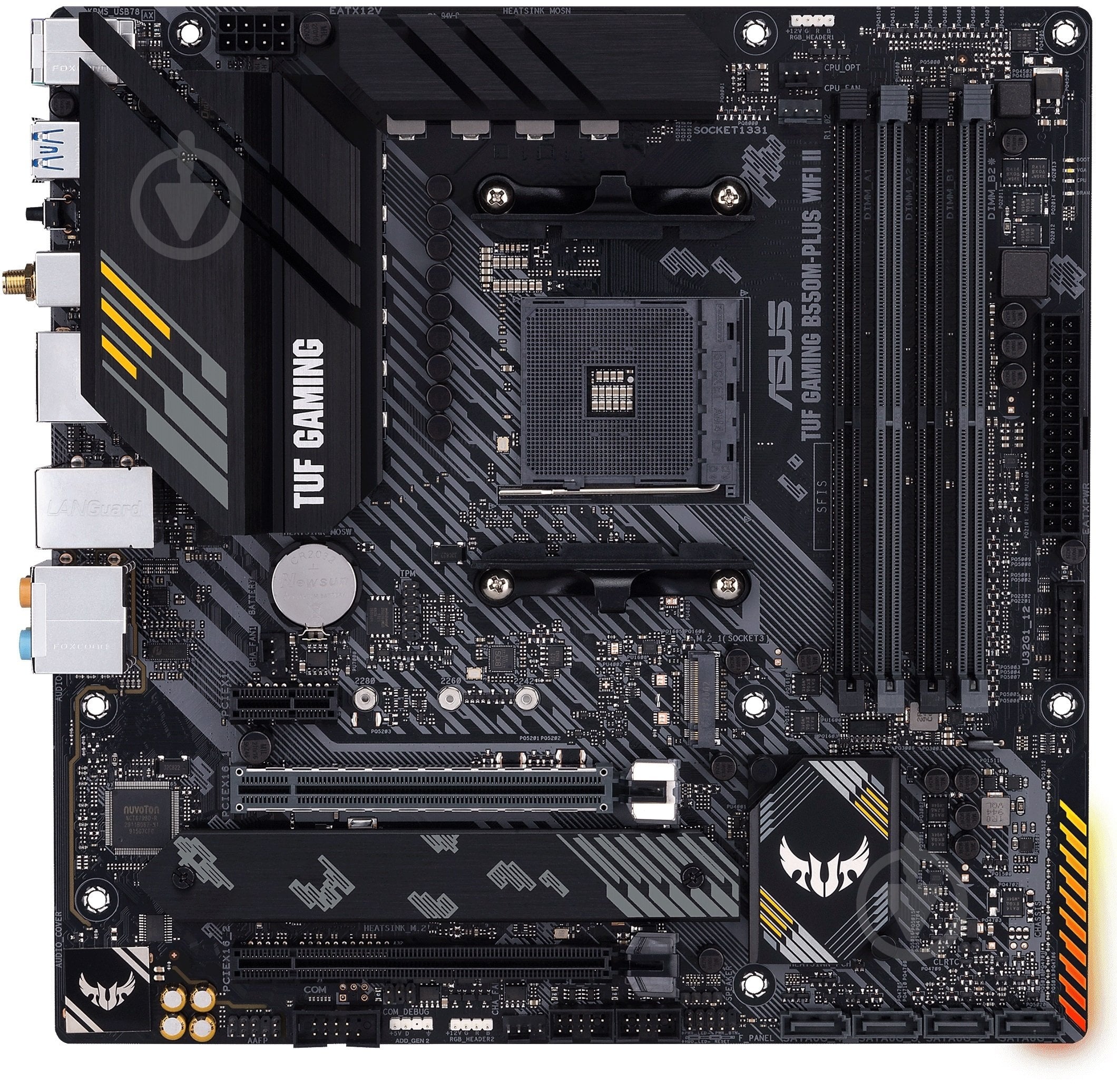 Материнская плата Asus 90MB19Y0-M0EAY0 (Socket AM4, AMD B550, micro ATX) - фото 1