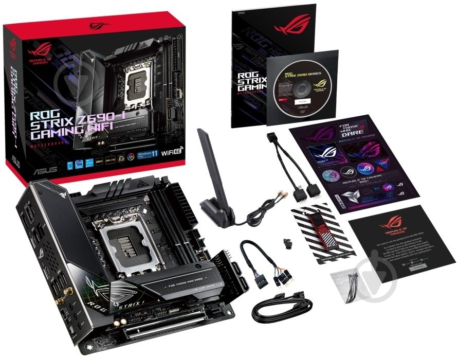 Материнская плата Asus 90MB1910-M0EAY0 (Socket 1700, Intel Z690, mini ITX) - фото 11