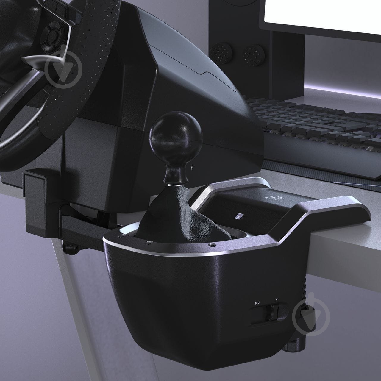 Шифтрер коробки передач HORI Speed Racing Shifter для PC (ACC-1024) - фото 7