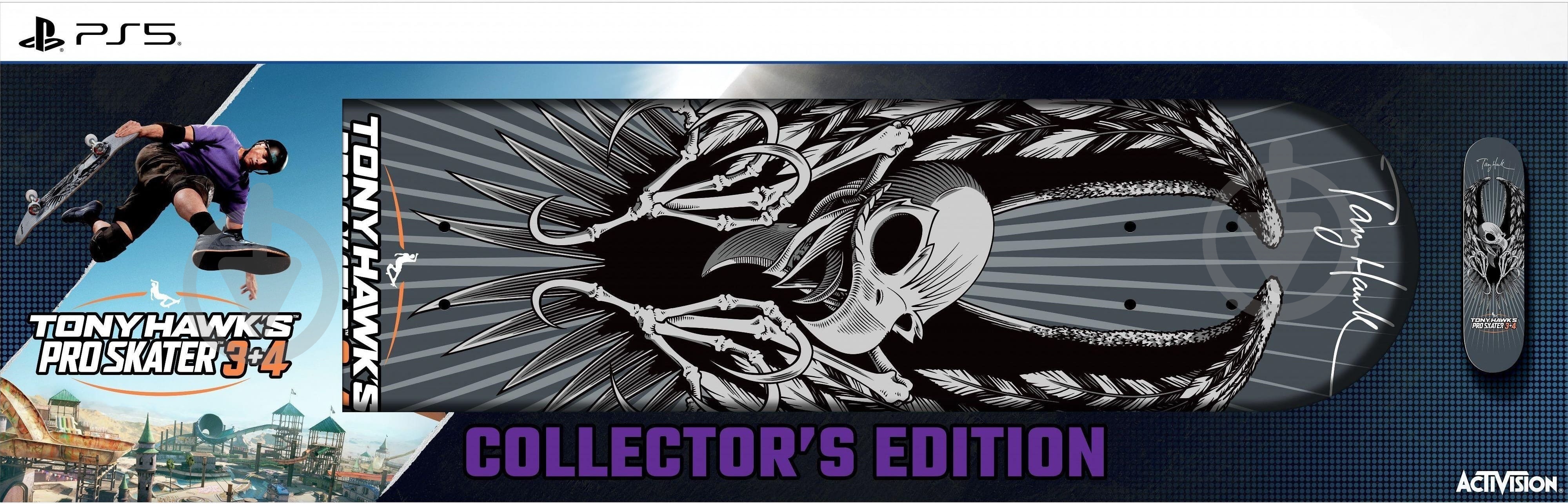Гра Tony Hawk Pro Skater 3+4 Collector's Edition (PS5) Blu-ray - фото 1