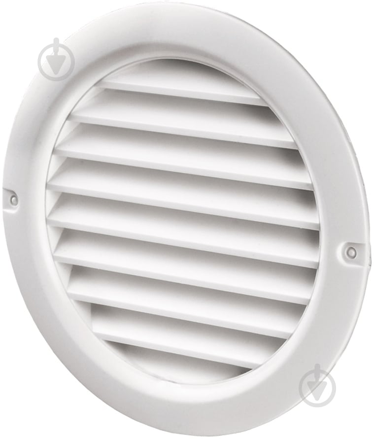 Решетка Домовент ДВ 100бВс пластик белый - фото 1