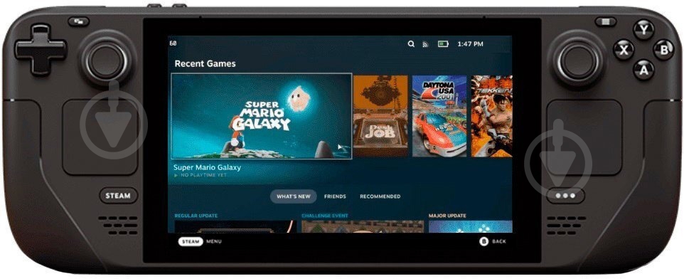Игровая консоль Steam Deck Valve OLED 512GB Certified Refurbished black - фото 1