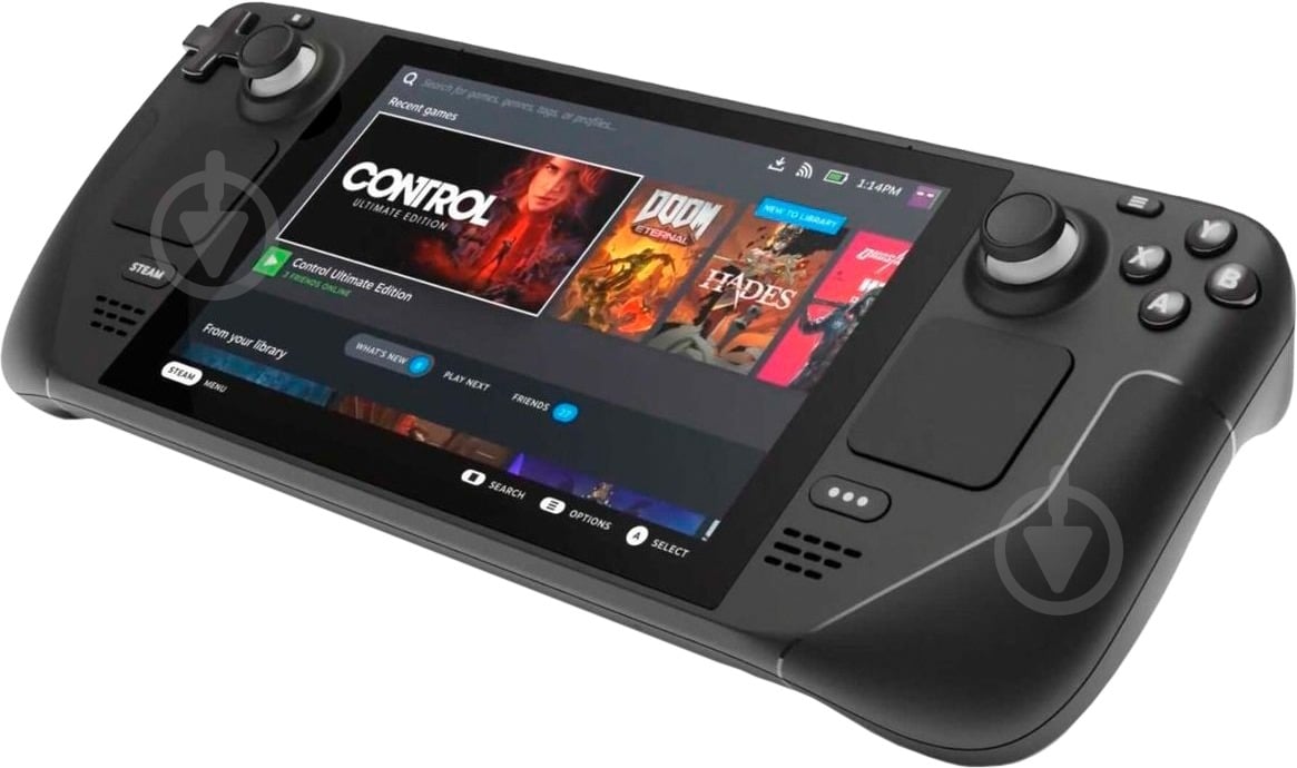 Игровая консоль Steam Deck Valve OLED 512GB Certified Refurbished black - фото 2