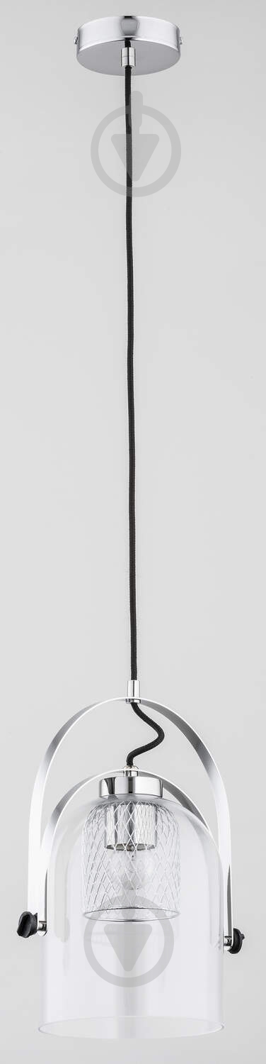 ВІТРИНА! Підвіс ALFA Garanti Glass 1x60 Вт E27 хром 60656 - фото 1 ВІТРИНА! Підвіс ALFA Garanti Glass 1x60 Вт E27 хром 60656 - фото 1