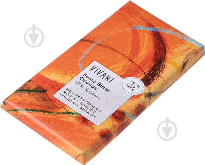 Черный шоколад Vivani органический с апельсином 100 г - фото 2 Черный шоколад Vivani органический с апельсином 100 г - фото 2