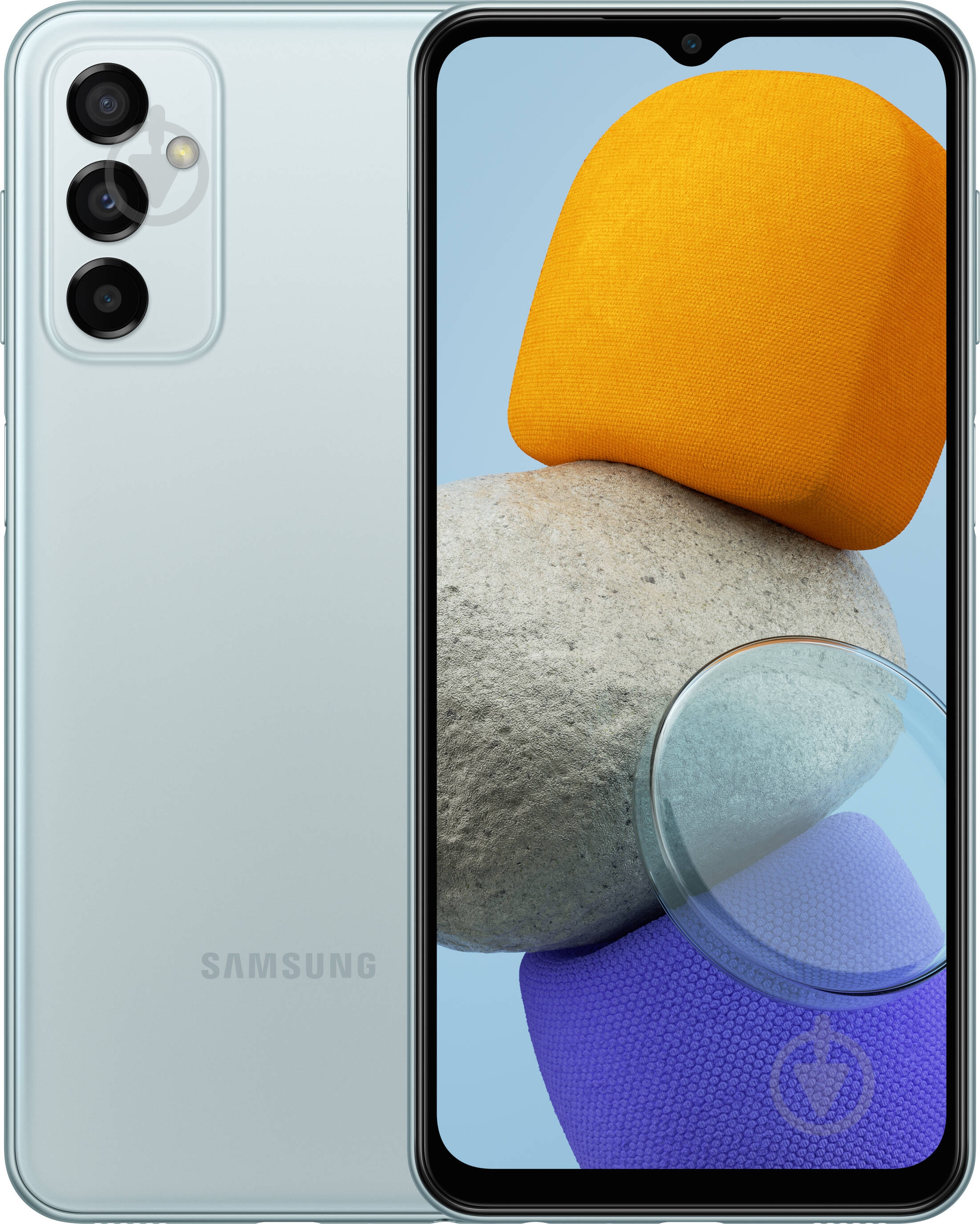 Смартфон Samsung Galaxy M23 4/64GB light blue (SM-M236BLBDSEK) - фото 1 Смартфон Samsung Galaxy M23 4/64GB light blue (SM-M236BLBDSEK) - фото 1