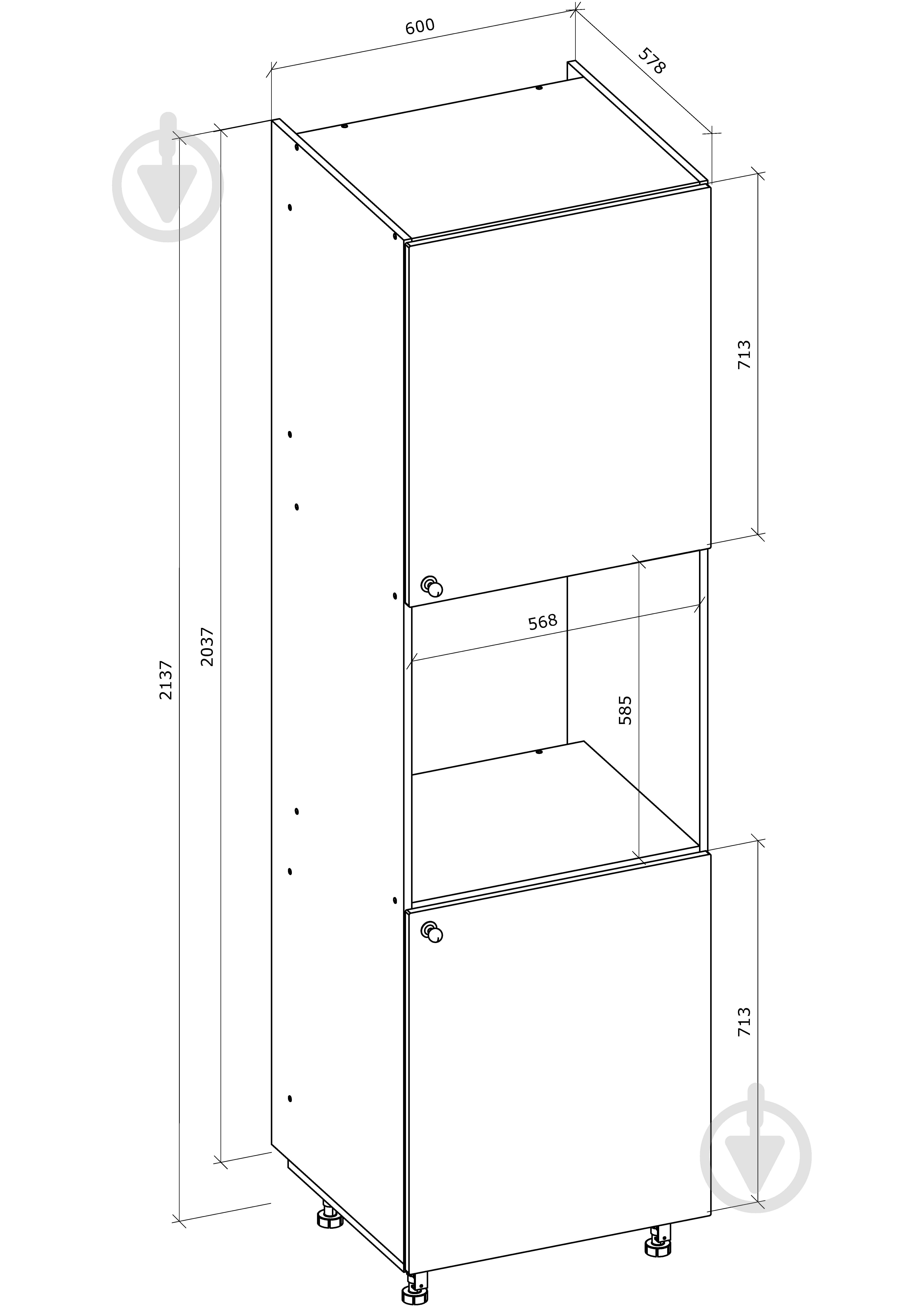 Шкаф-пенал под духовку ШДР 60/214/56 + фасад МДФ МС Прованс изумруд прованс изумруд/белый Грейд - фото 2 Шкаф-пенал под духовку ШДР 60/214/56 + фасад МДФ МС Прованс изумруд прованс изумруд/белый Грейд - фото 2