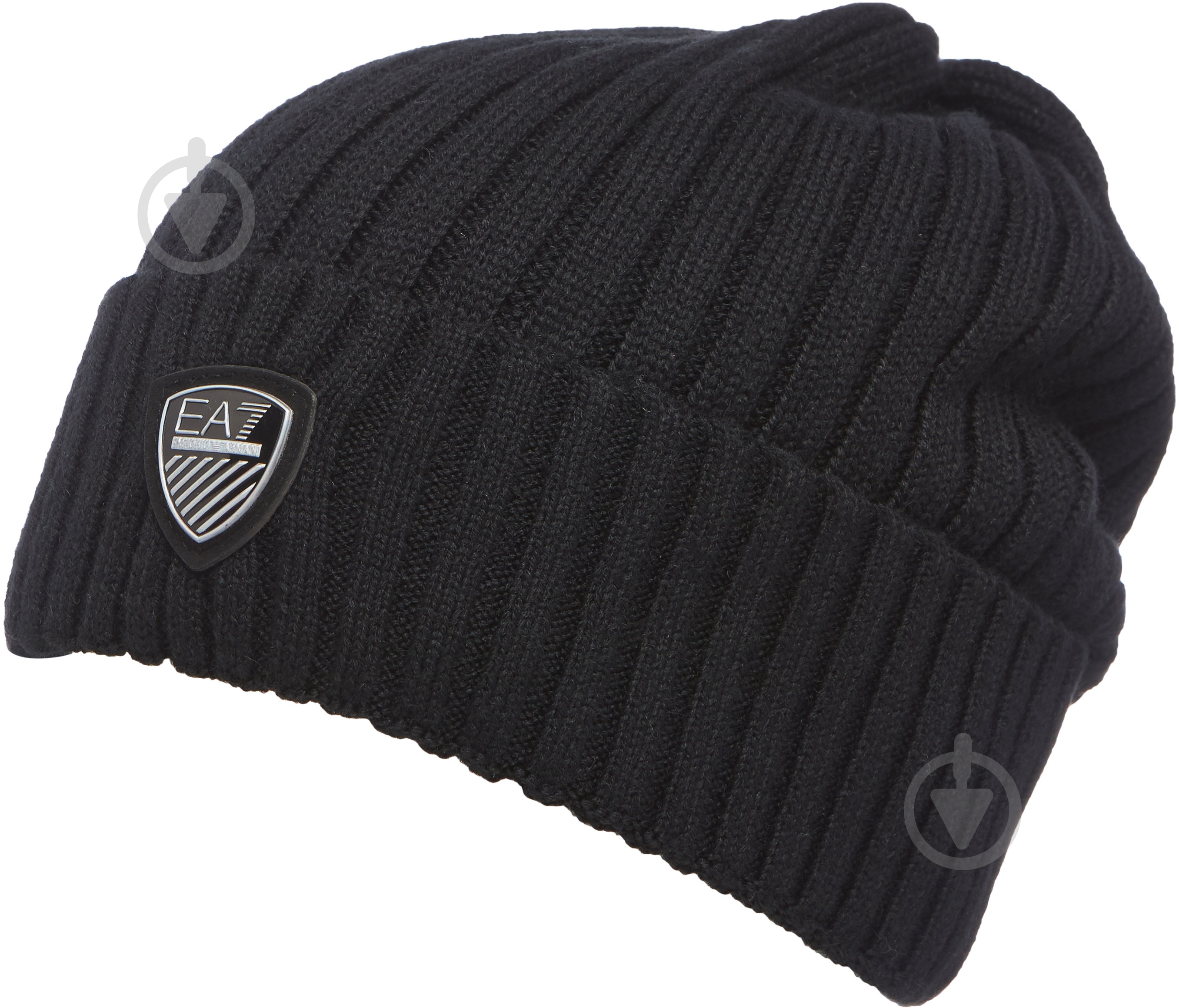 Шапка EA7 1A303-284903-00020 р.S чорний - фото 1