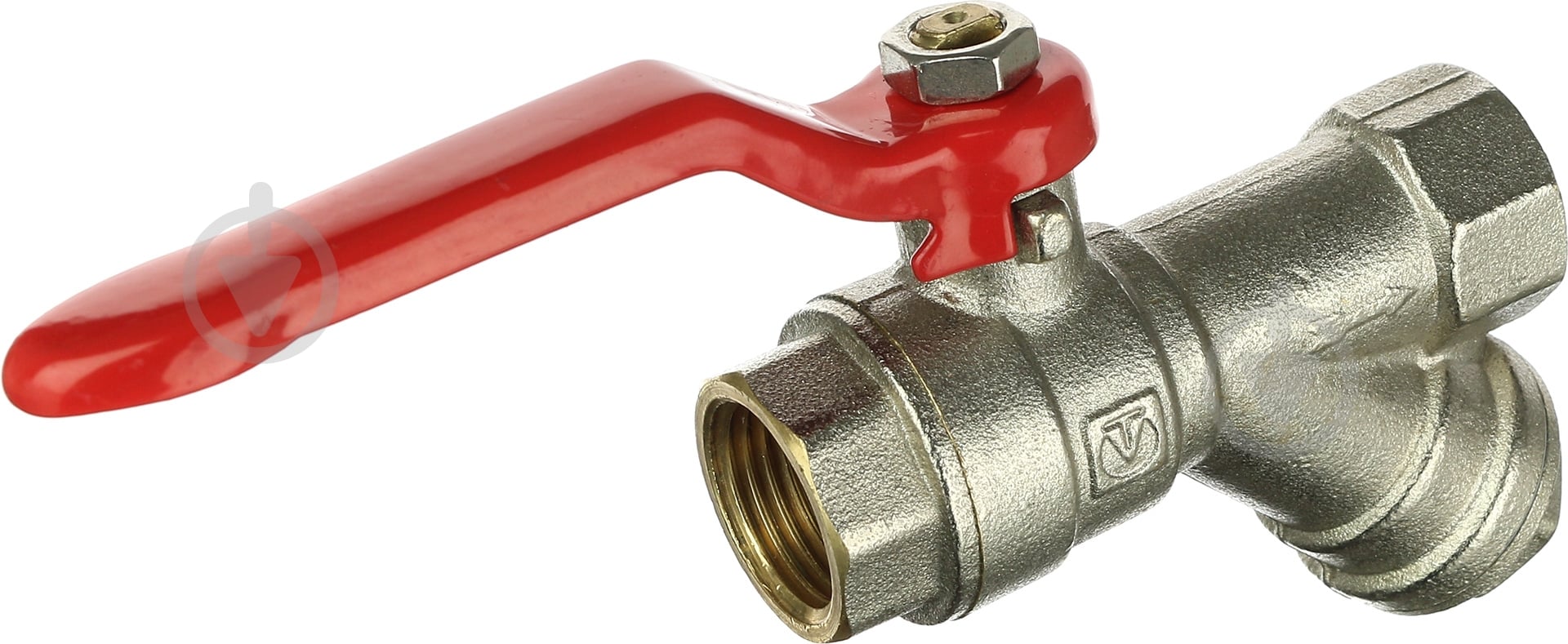 Кран шаровой Valtec с фильтром ВВ 1/2" ручка - фото 2