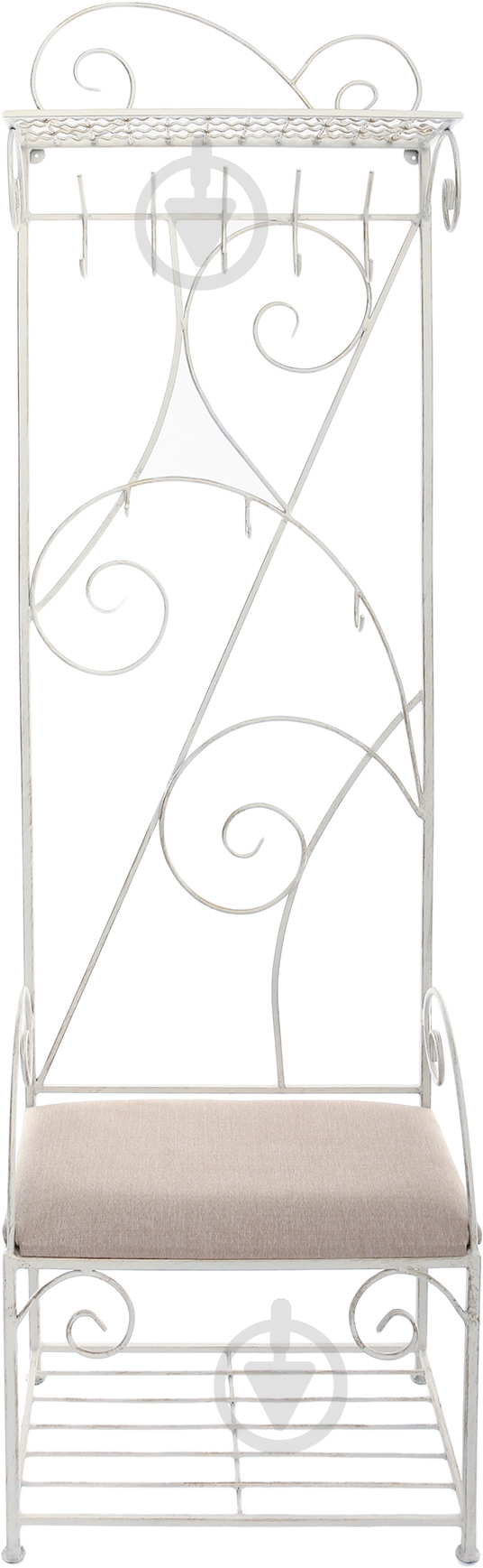 Вешалка для одежды 27095/б пристенная Сакура белый - фото 2