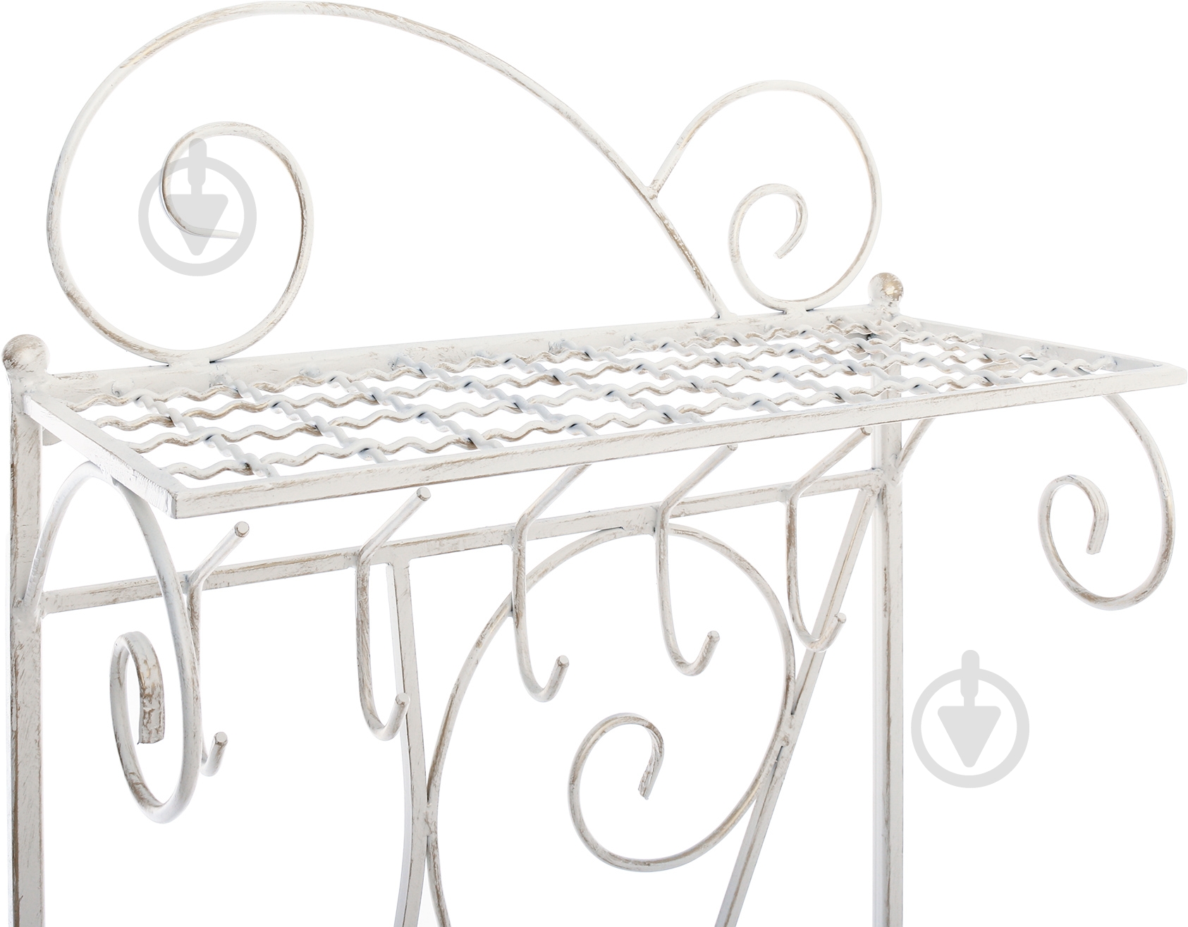 Вешалка для одежды 27095/б пристенная Сакура белый - фото 3