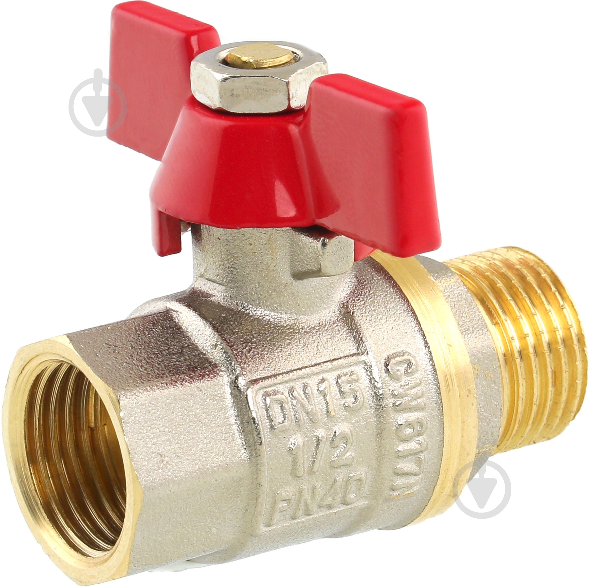 Кран кульовий FADO S.r.l Classic PN40 15 1/2" НВ KN11 - фото 2