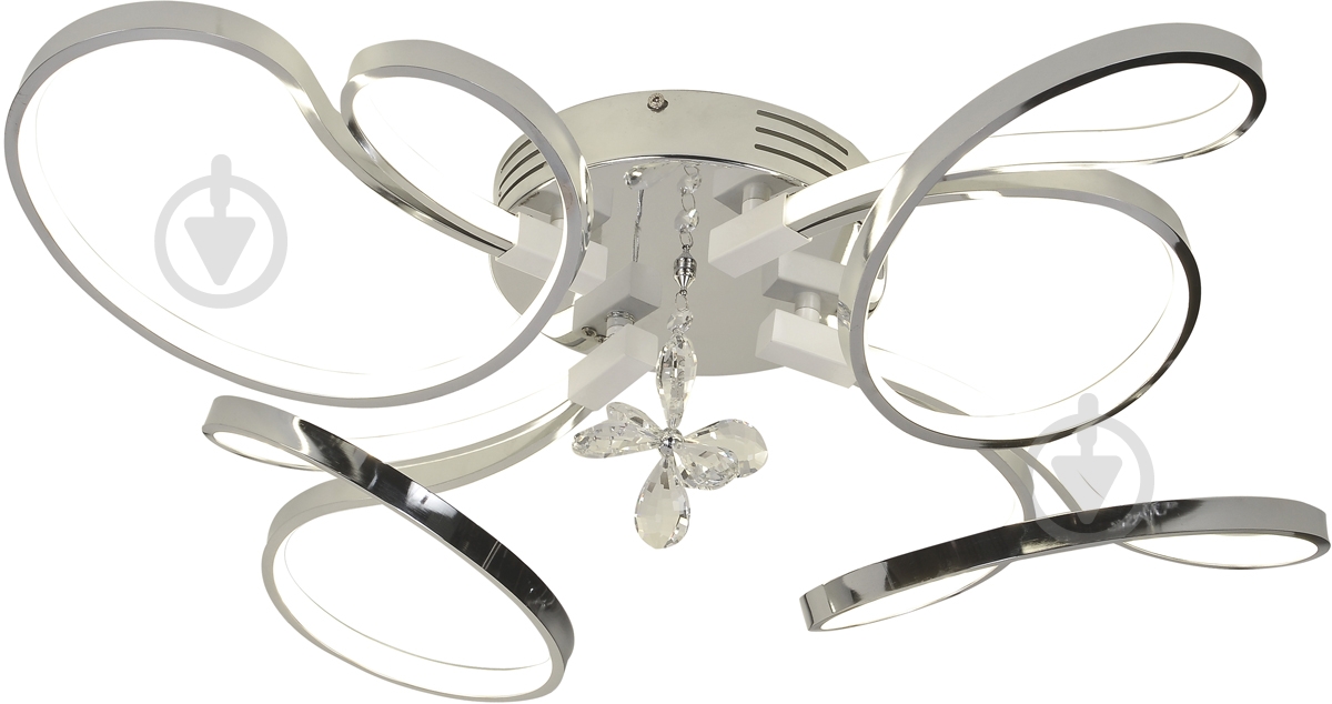Люстра светодиодная Victoria Lighting 88 Вт хром Loop/PL4 - фото 1 Люстра светодиодная Victoria Lighting 88 Вт хром Loop/PL4 - фото 1