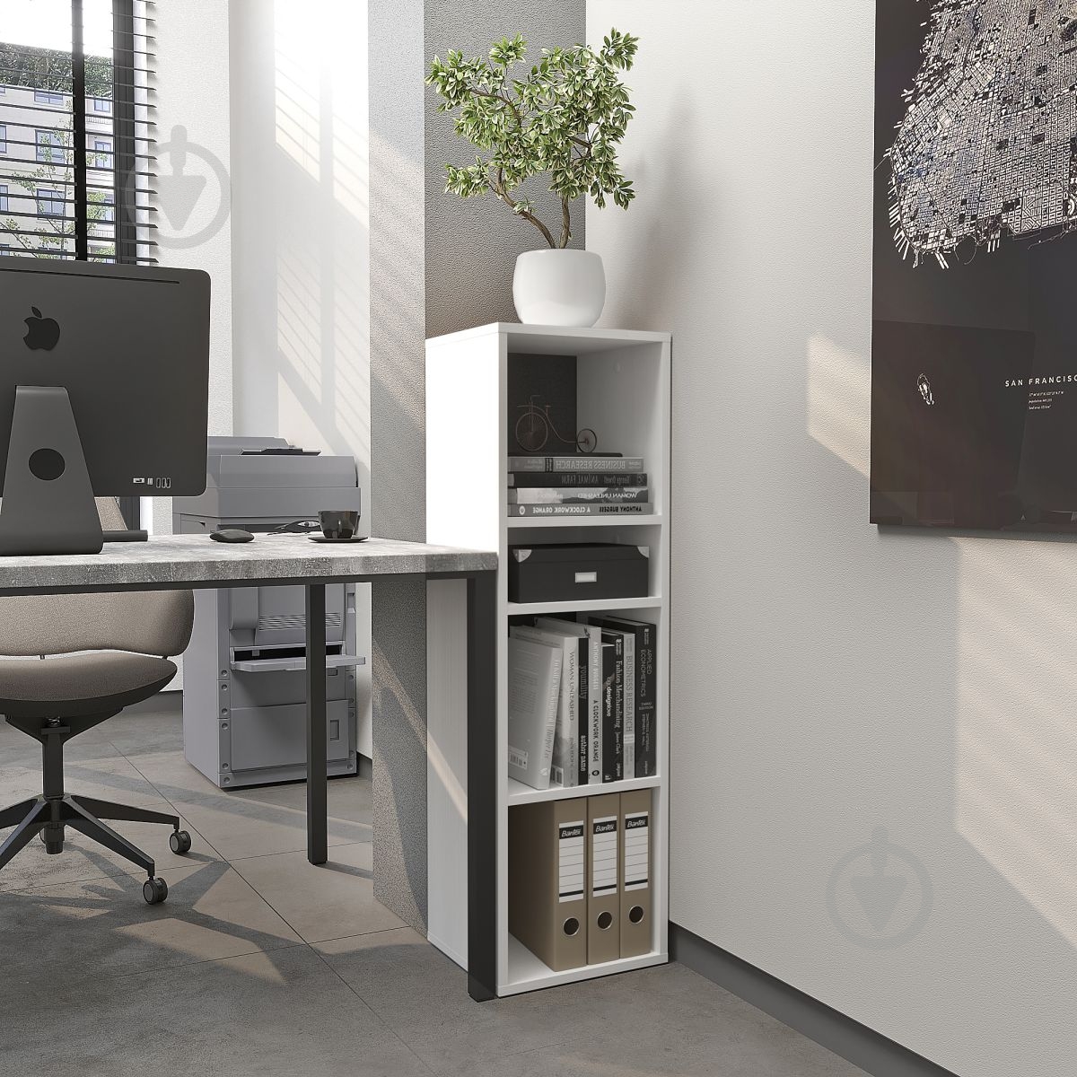 Стеллаж Компанит КШ-28 нимфея альба - фото 2