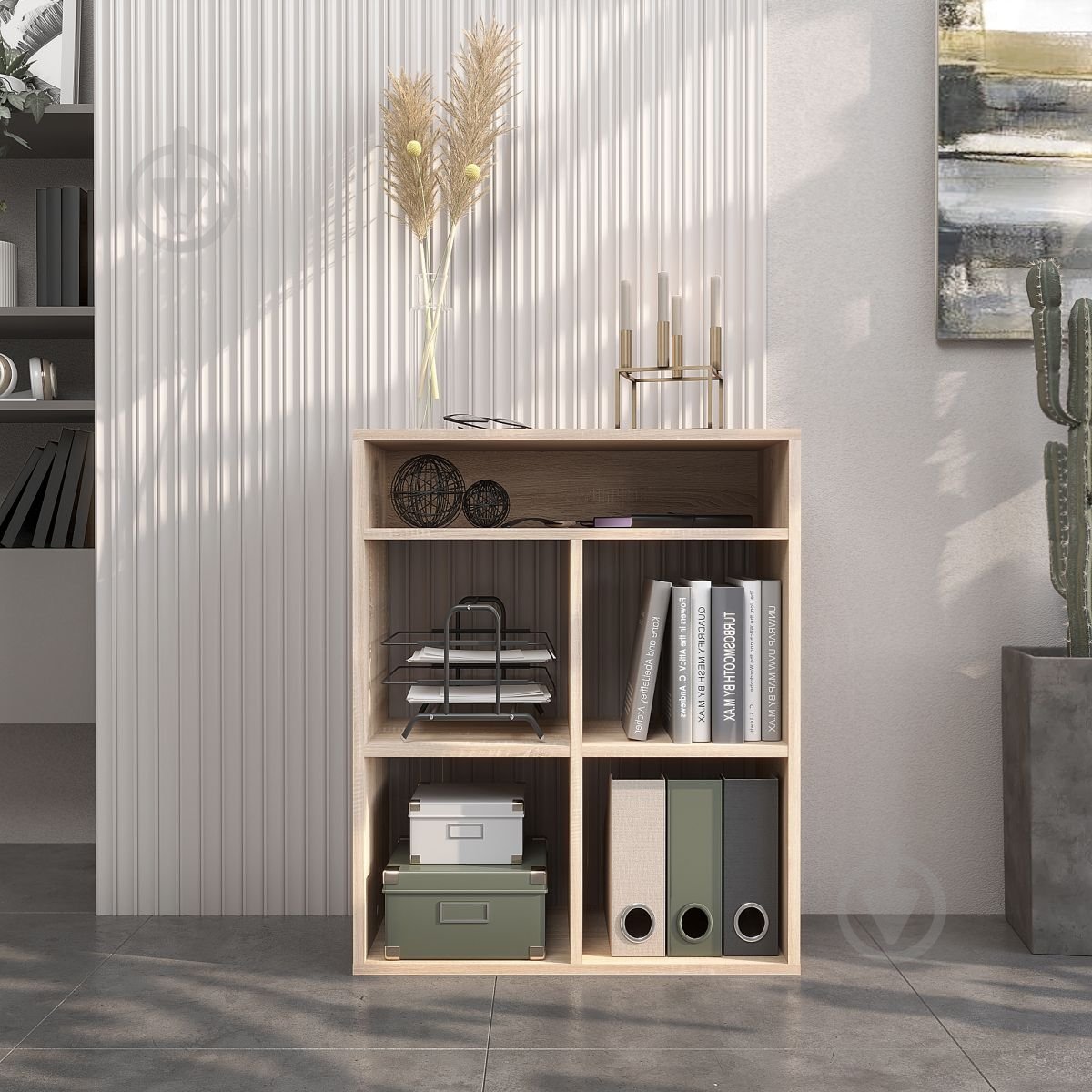 Стелаж Компаніт КШ-29 дуб сонома - фото 2