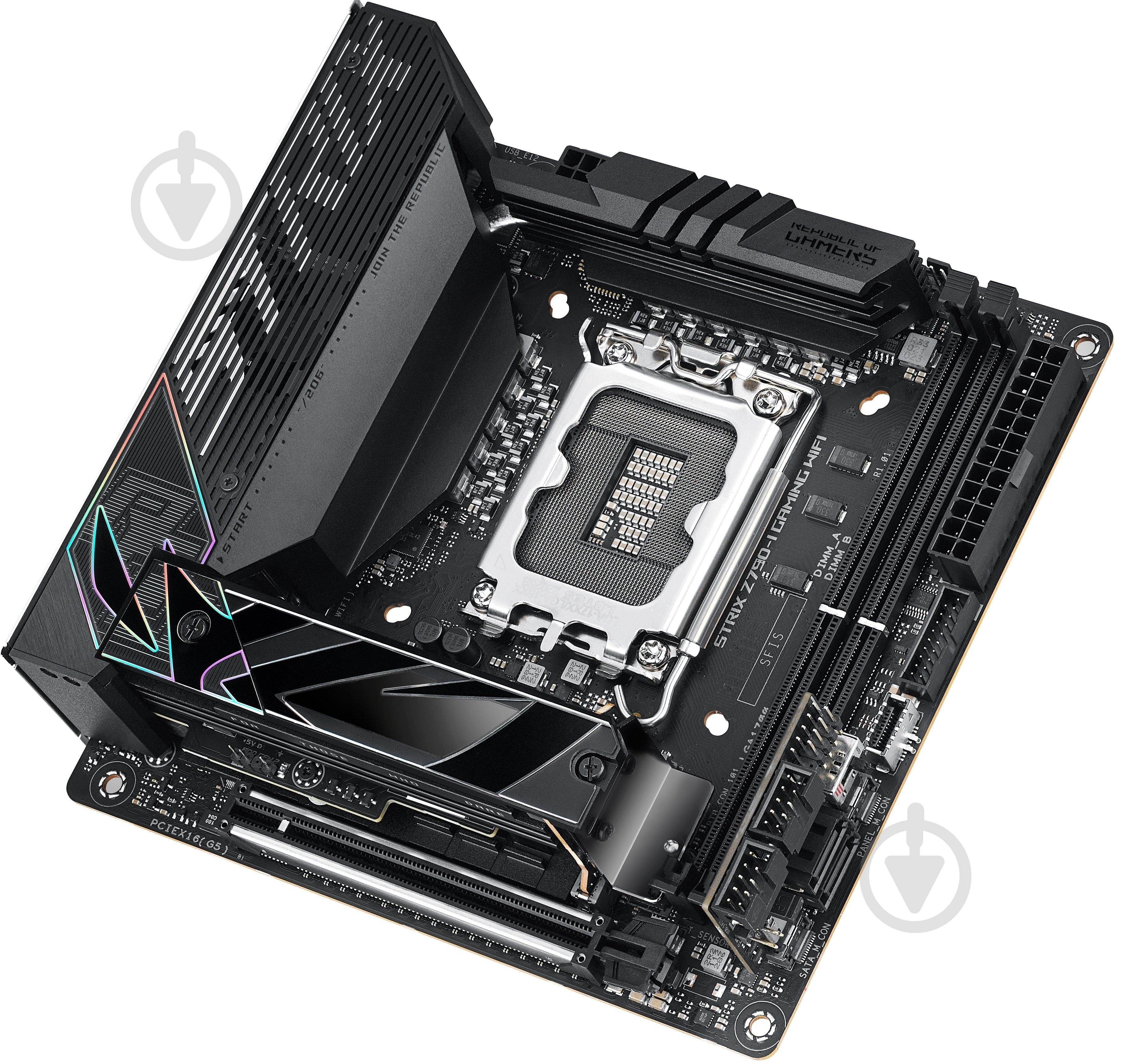 Материнская плата Asus 90MB1CM0-M0EAY0 (Socket 1700, Intel Z790, mini ITX) - фото 4 Материнская плата Asus 90MB1CM0-M0EAY0 (Socket 1700, Intel Z790, mini ITX) - фото 4
