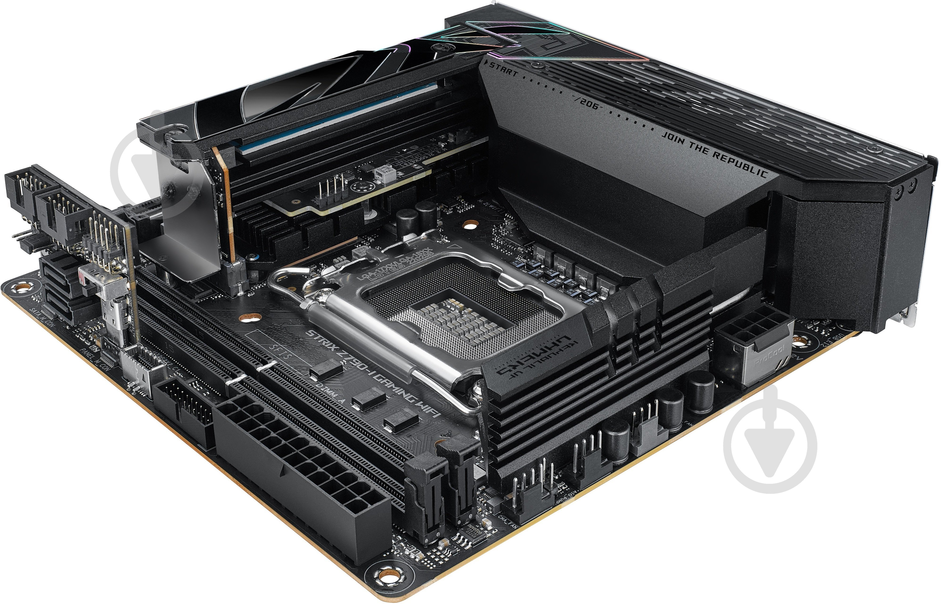Материнская плата Asus 90MB1CM0-M0EAY0 (Socket 1700, Intel Z790, mini ITX) - фото 5 Материнская плата Asus 90MB1CM0-M0EAY0 (Socket 1700, Intel Z790, mini ITX) - фото 5