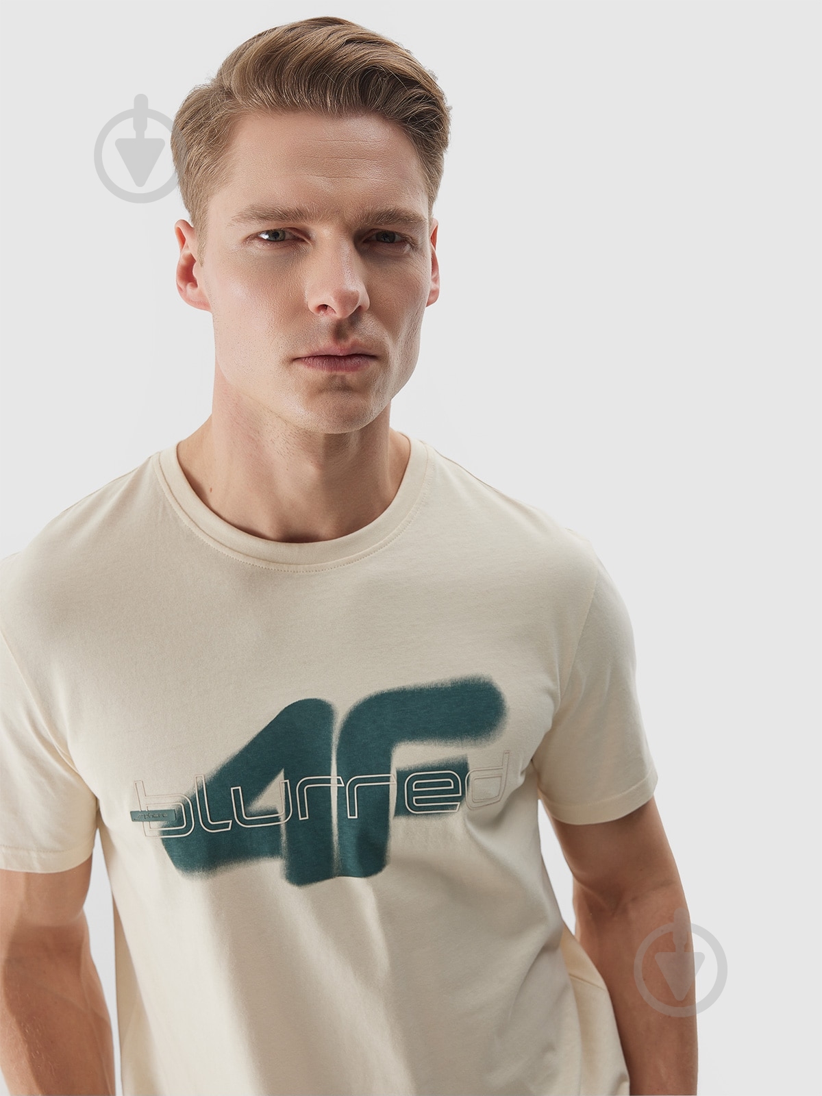 Футболка 4F TSHIRT M1317 4FWSS24TTSHM1317-12S р.M бежевый - фото 3