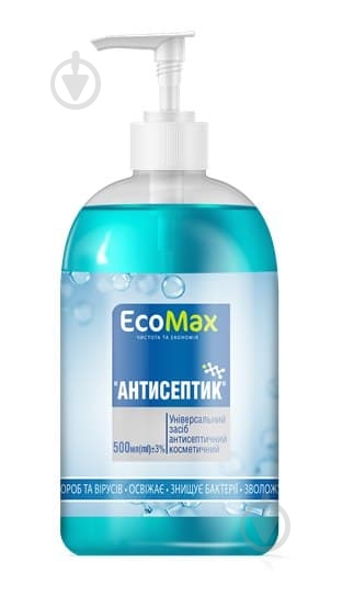 Средство универсальное EcoMax Антисептик 500 мл - фото 1