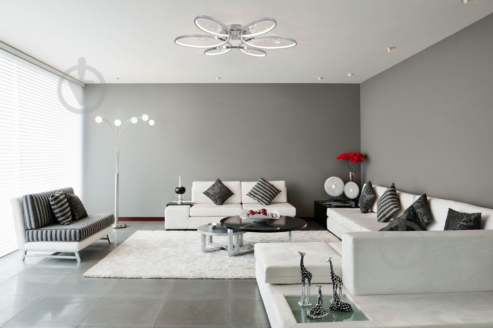 Люстра світлодіодна Victoria Lighting 99 Вт хром Fiore/PL6 big - фото 2