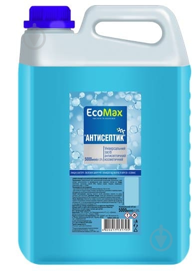 Средство универсальное EcoMax Антисептик 5 л - фото 1