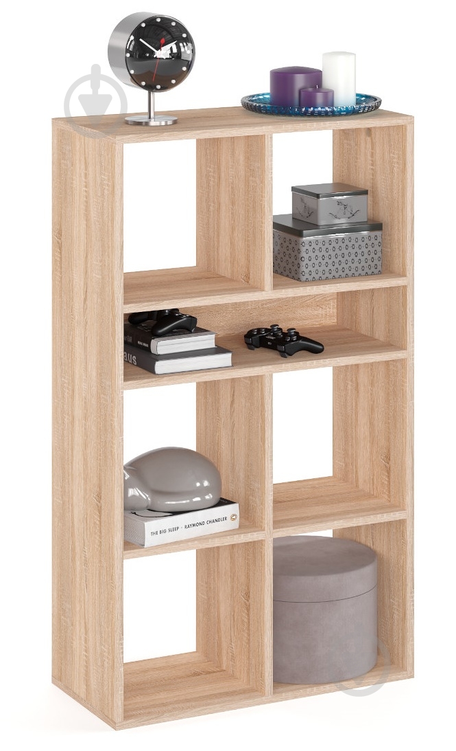 Стеллаж Компанит КШ-30 дуб сонома - фото 2