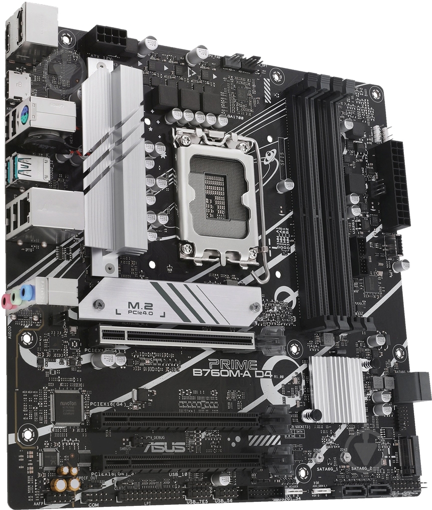 Материнская плата Asus 90MB1D00-M0EAY0 (Socket 1700, Intel B760, micro ATX) - фото 3
