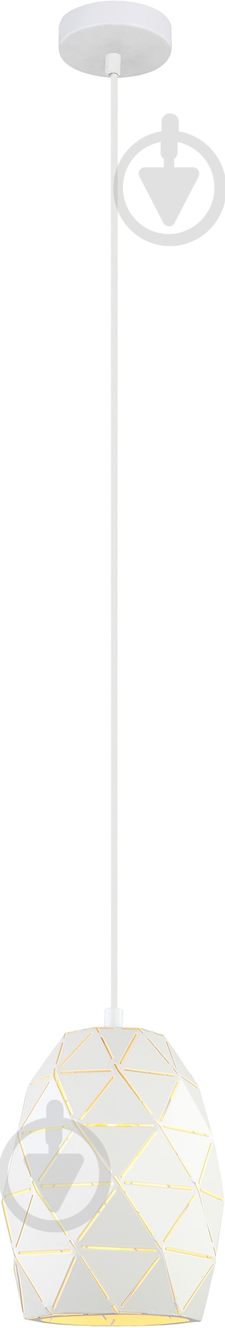 Підвіс Victoria Lighting Joel/SP1 1x60 Вт E27 білий - фото 1