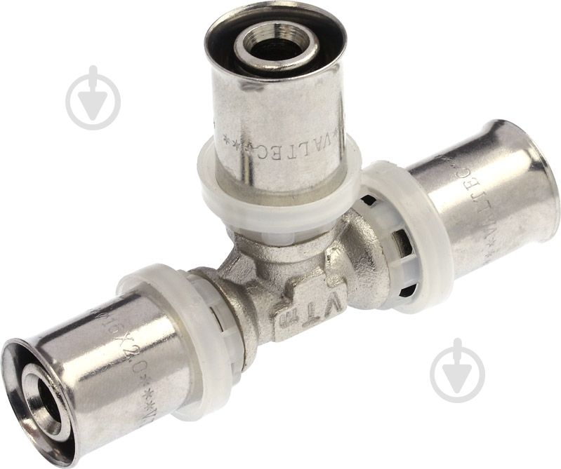 Тройник Valtec прес d16 - фото 2