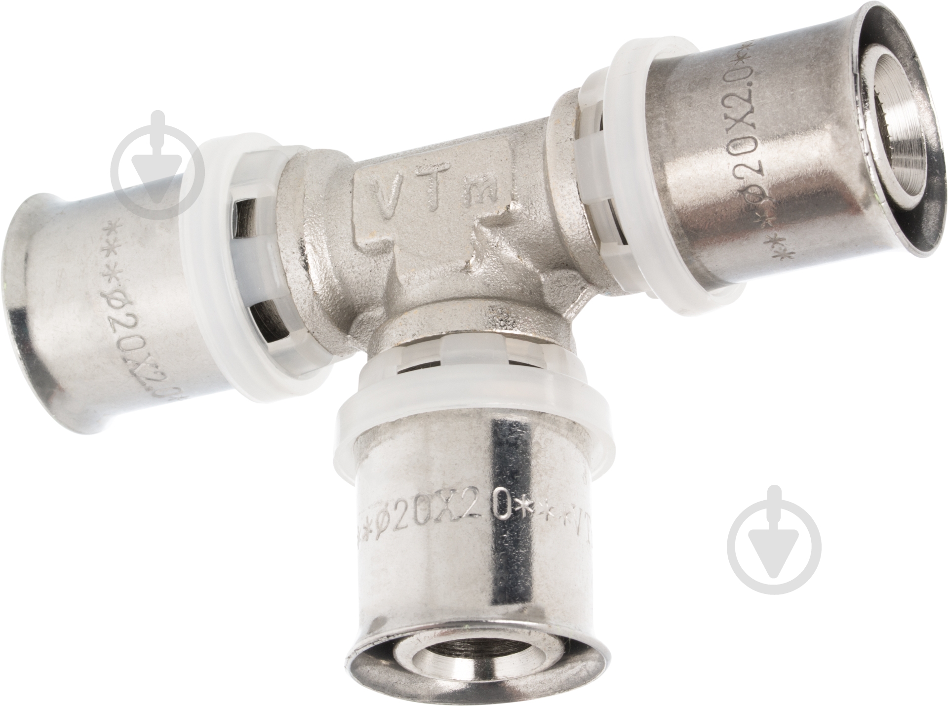 Тройник Valtec пресс d20 мм - фото 2