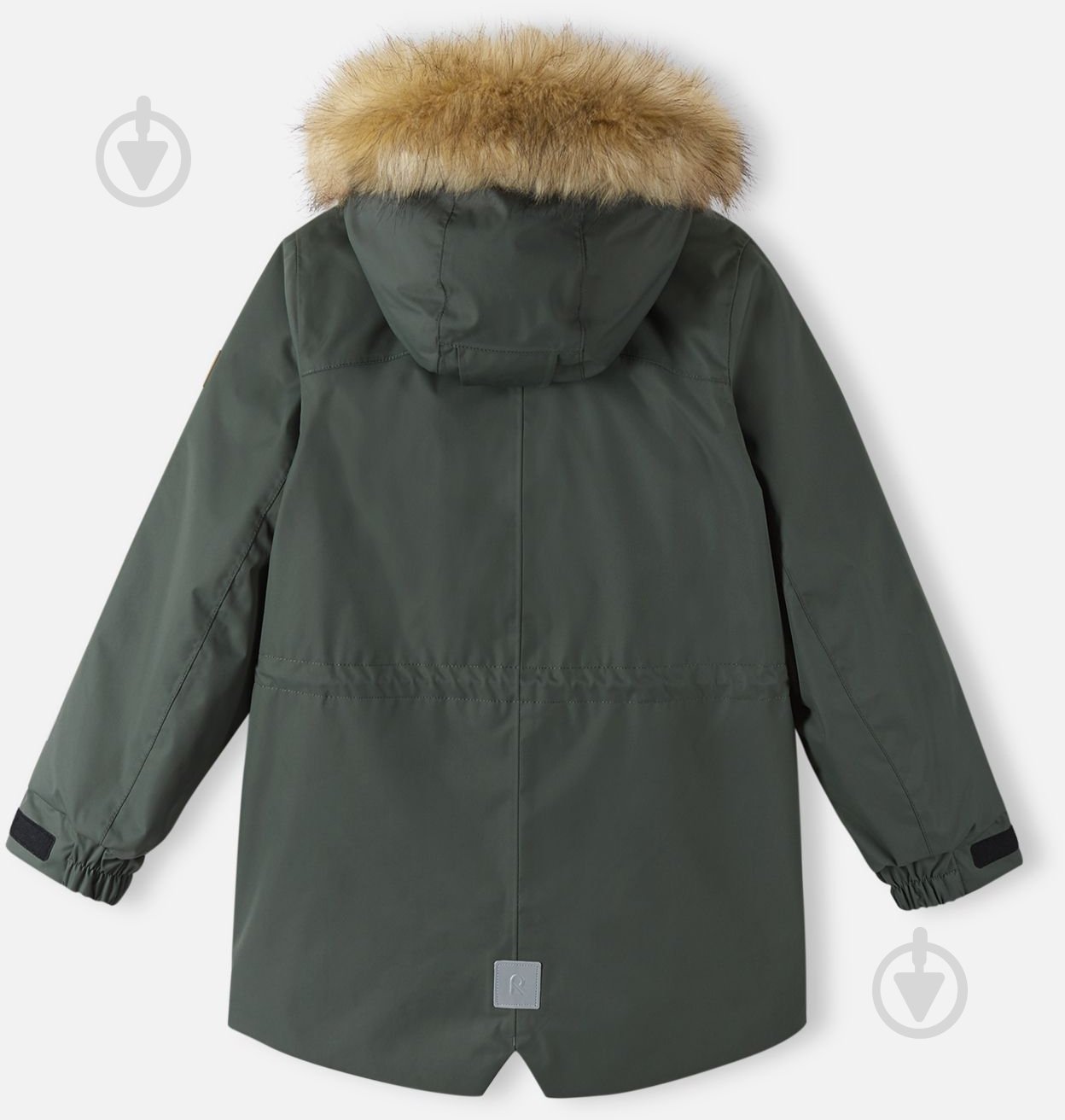 Куртка-парка зимняя Reima NAAPURI 5100105A-8510 зеленая - фото 2