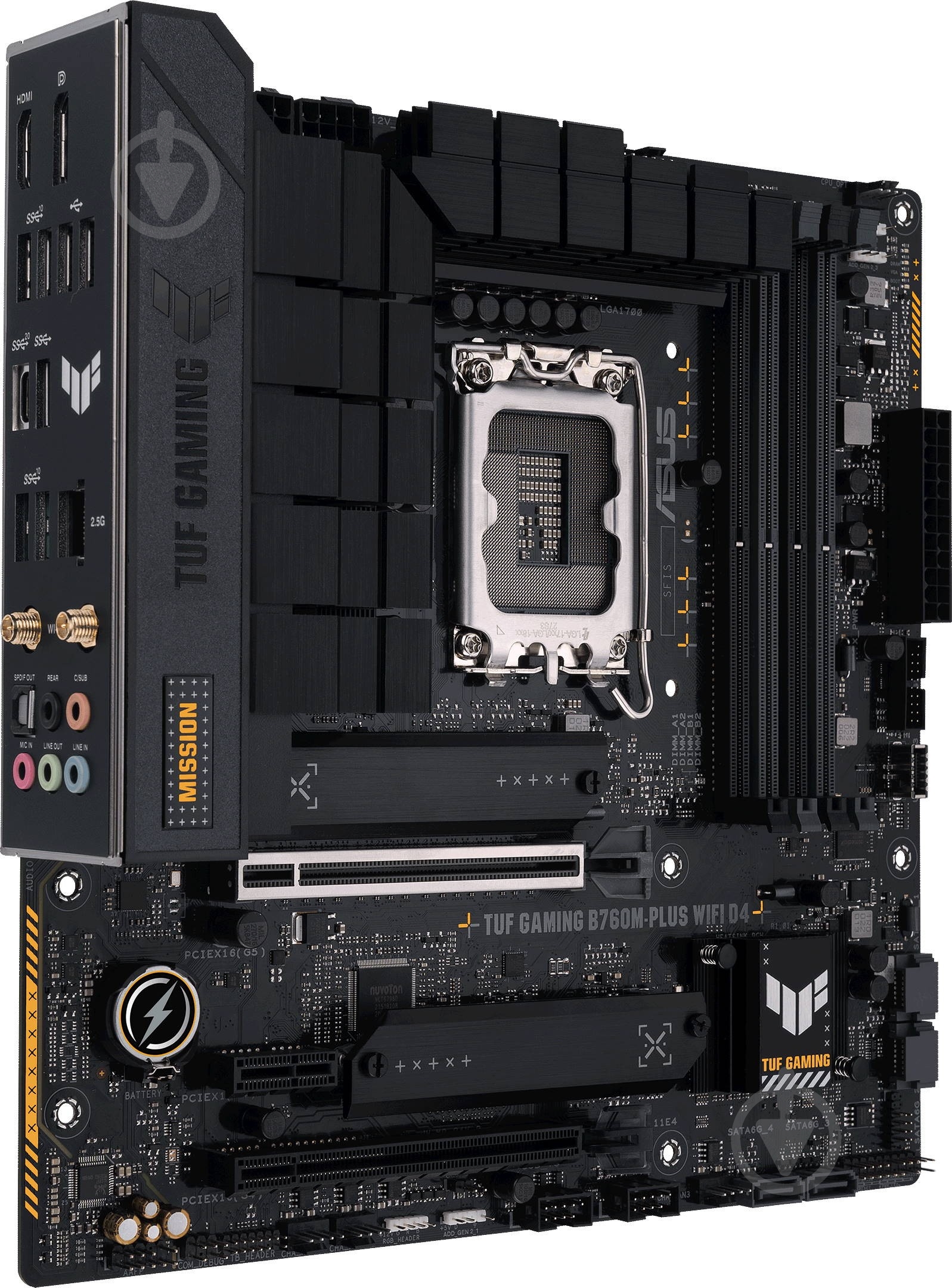 Материнская плата Asus 90MB1DG0-M0EAY0 (Socket 1700, Intel B760, micro ATX) - фото 3