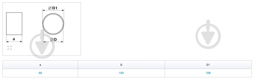 Соединитель каналов Вентс Пластивент d125 212 - фото 3