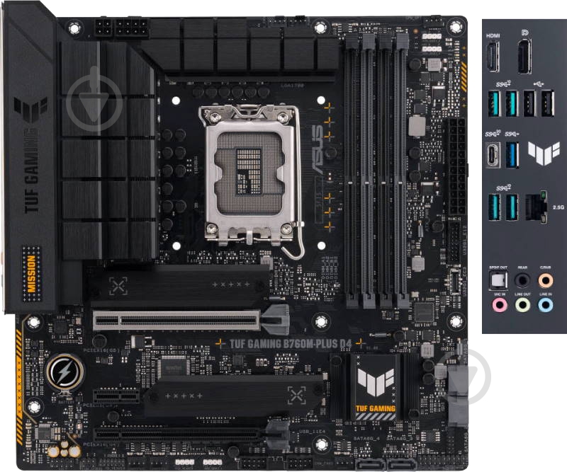 Материнская плата Asus 90MB1DI0-M0EAY0 (Socket 1700, Intel B760, micro ATX) - фото 1