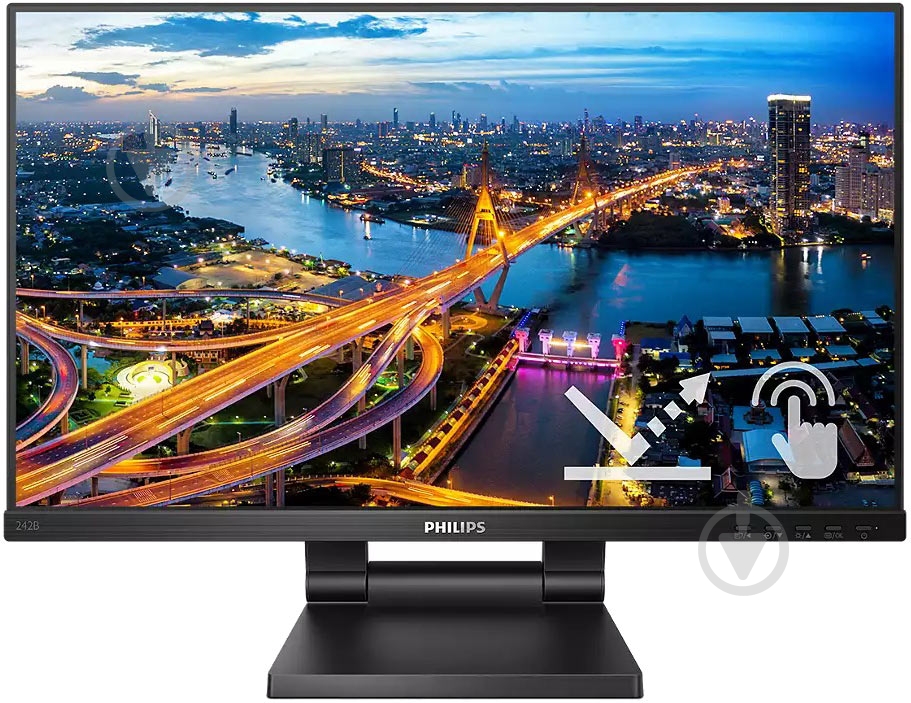 Монитор Philips 23,8" (242B1TC/00) - фото 1 Монитор Philips 23,8" (242B1TC/00) - фото 1