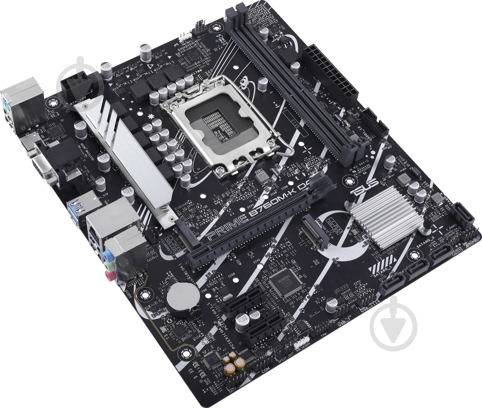 Материнская плата Asus 90MB1DS0-M0EAY0 (Socket 1700, Intel B760, micro ATX) - фото 3