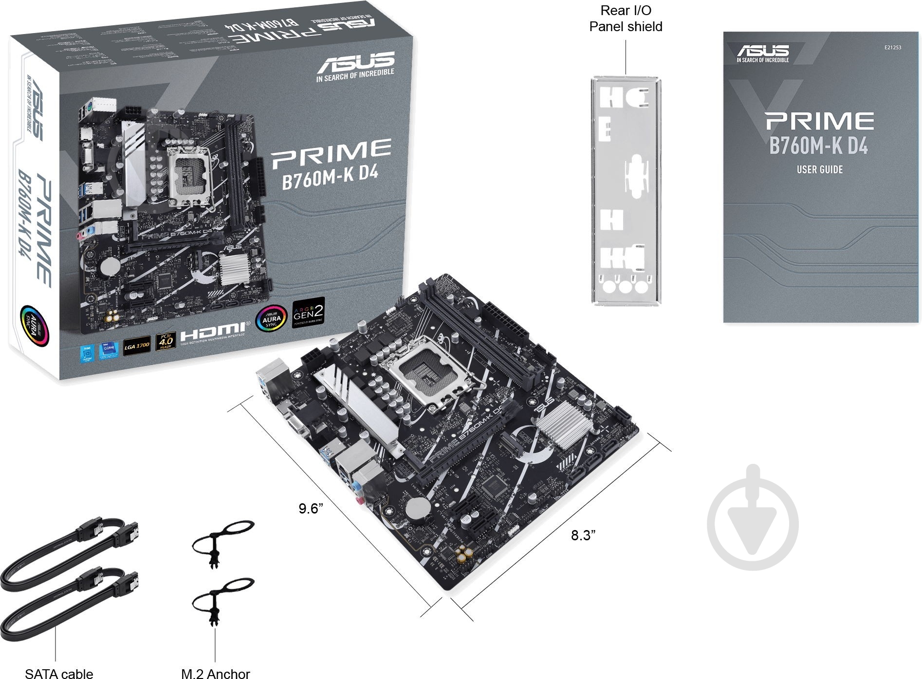 Материнская плата Asus 90MB1DS0-M0EAY0 (Socket 1700, Intel B760, micro ATX) - фото 6