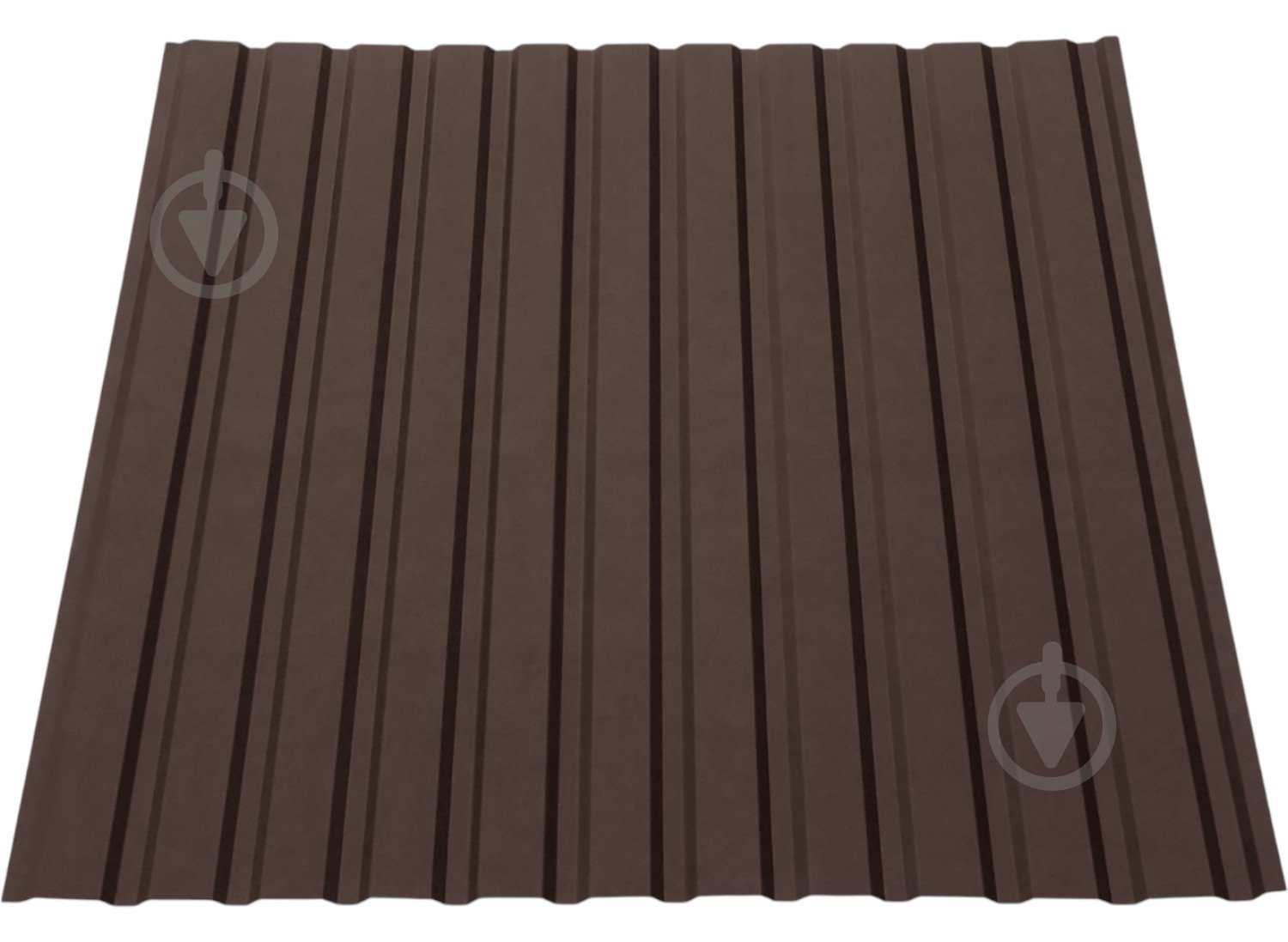 Профнастил стеновой PCS ПС-10 0,40x1200x2000 мм RAL 8017 коричневый глянец - фото 1