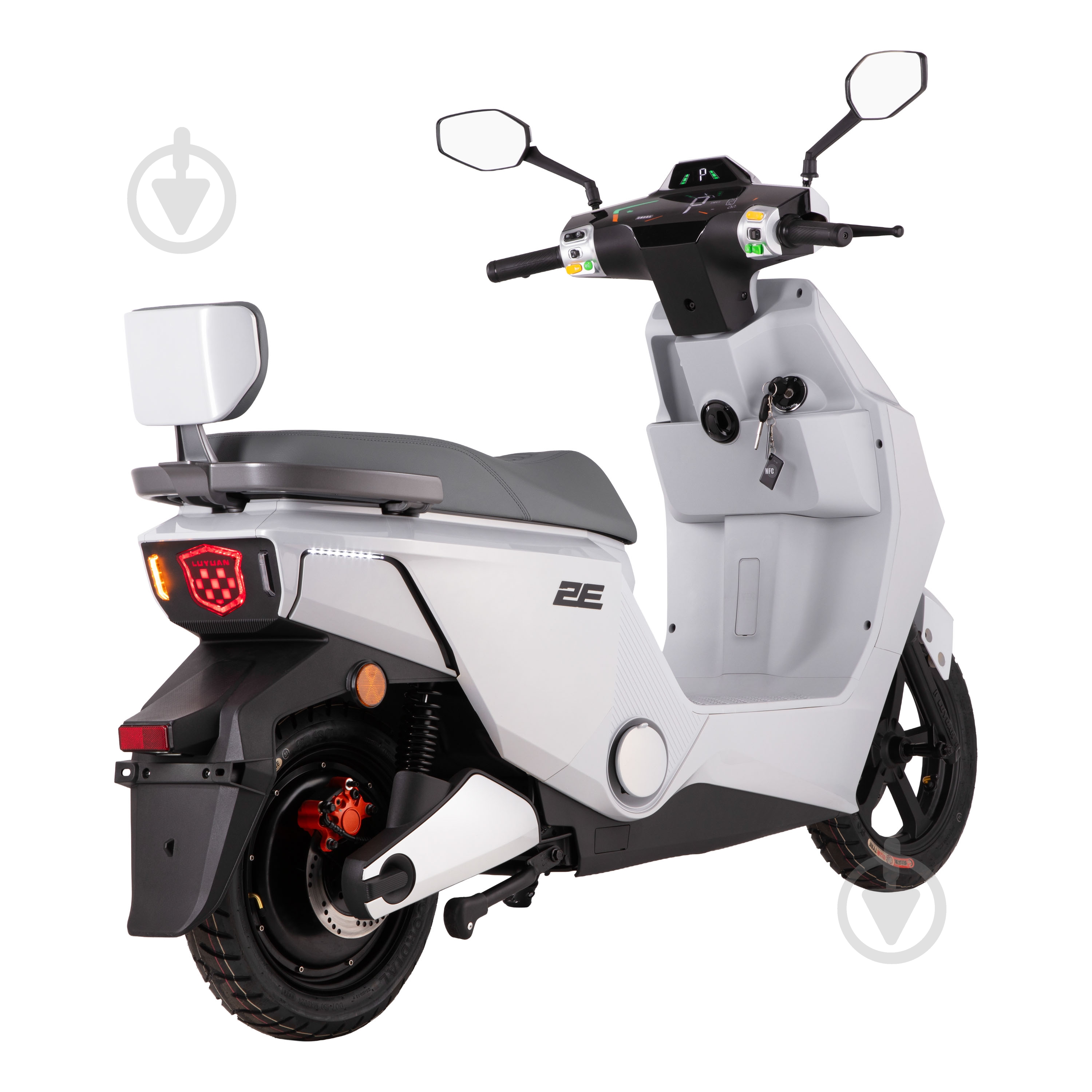 Электроскутер 2E S90 (2EESS90) белый - фото 22