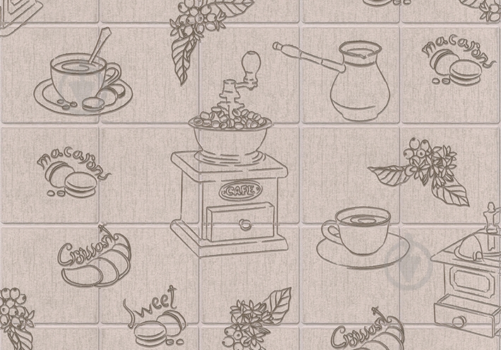 Обои из вспененного винила Vinil Мокко МНК1-1056 0,53x10,05 м - фото 1