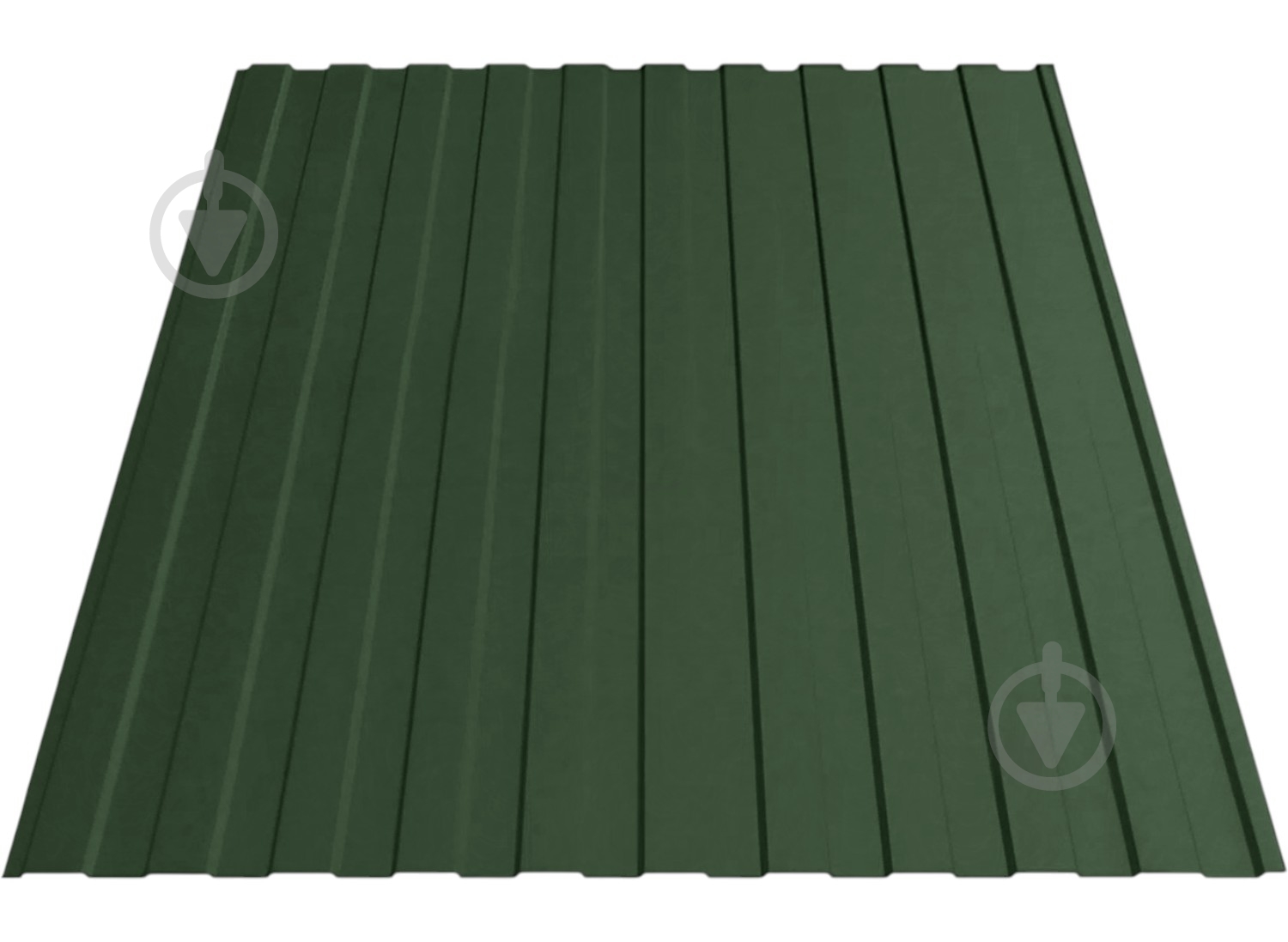 Профнастил стіновий PCS ПС-8 0,30x1190x2000 мм RAL 6020 темно-зелений мат - фото 1